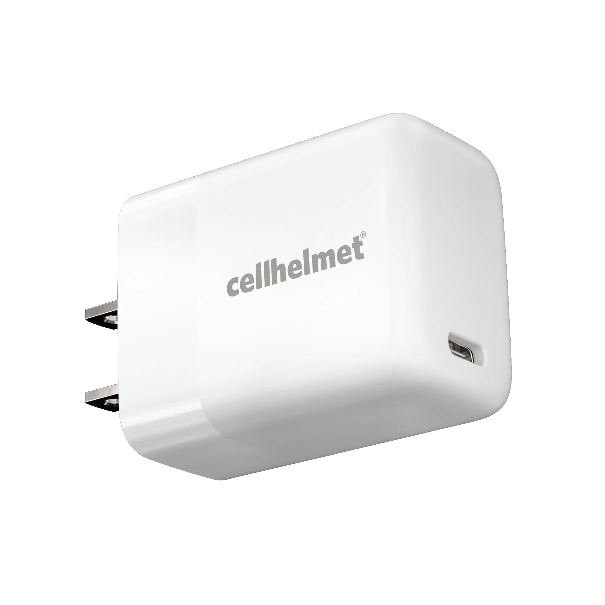 25W PD Wall Plug - White - Charger - - cellhelmet