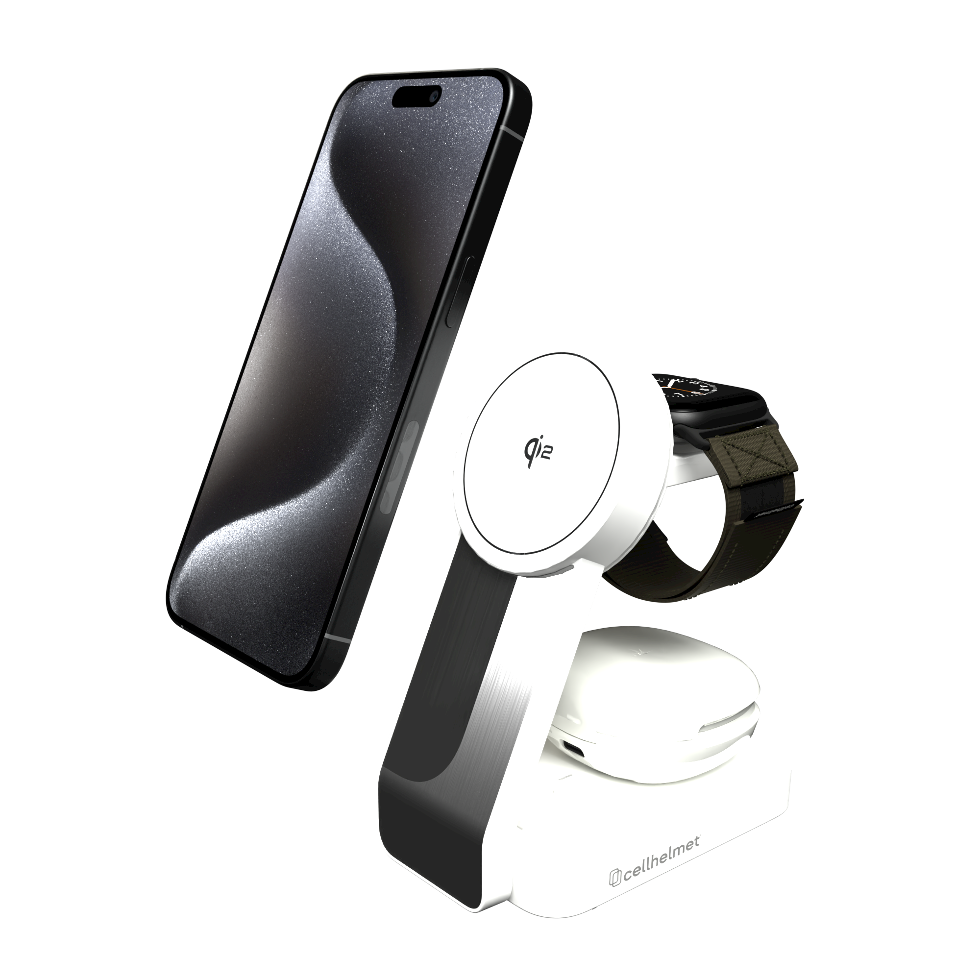 QI2 3-in-1 Charging Stand Fast Charge for Phone, AirPods 🍎watch