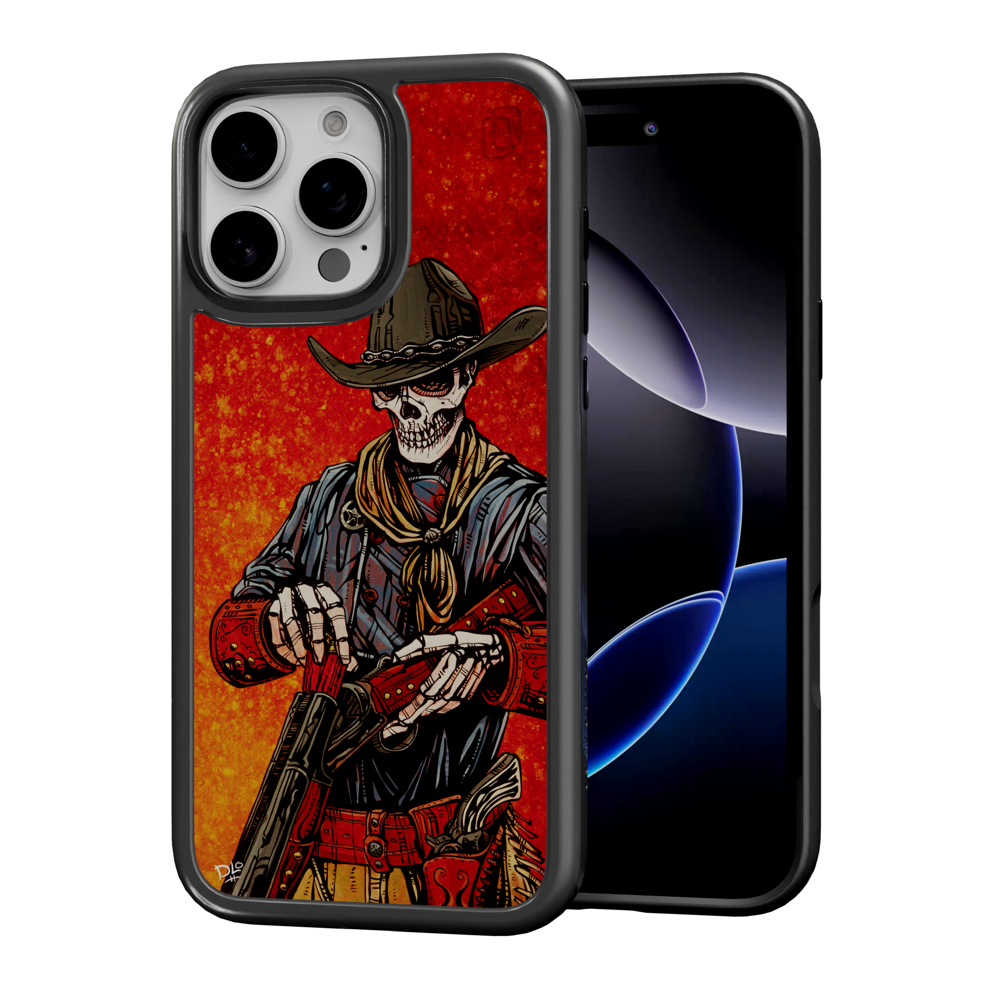 Double Barrel by David Lozeau | iPhone 16 Series | Shock-Absorbent MagSafe Case iPhone 16 Pro Max / Onyx Black Double Barrel by David Lozeau | iPhone 16 Series | Shock-Absorbent MagSafe Case iPhone 16 Pro Max / Onyx Black