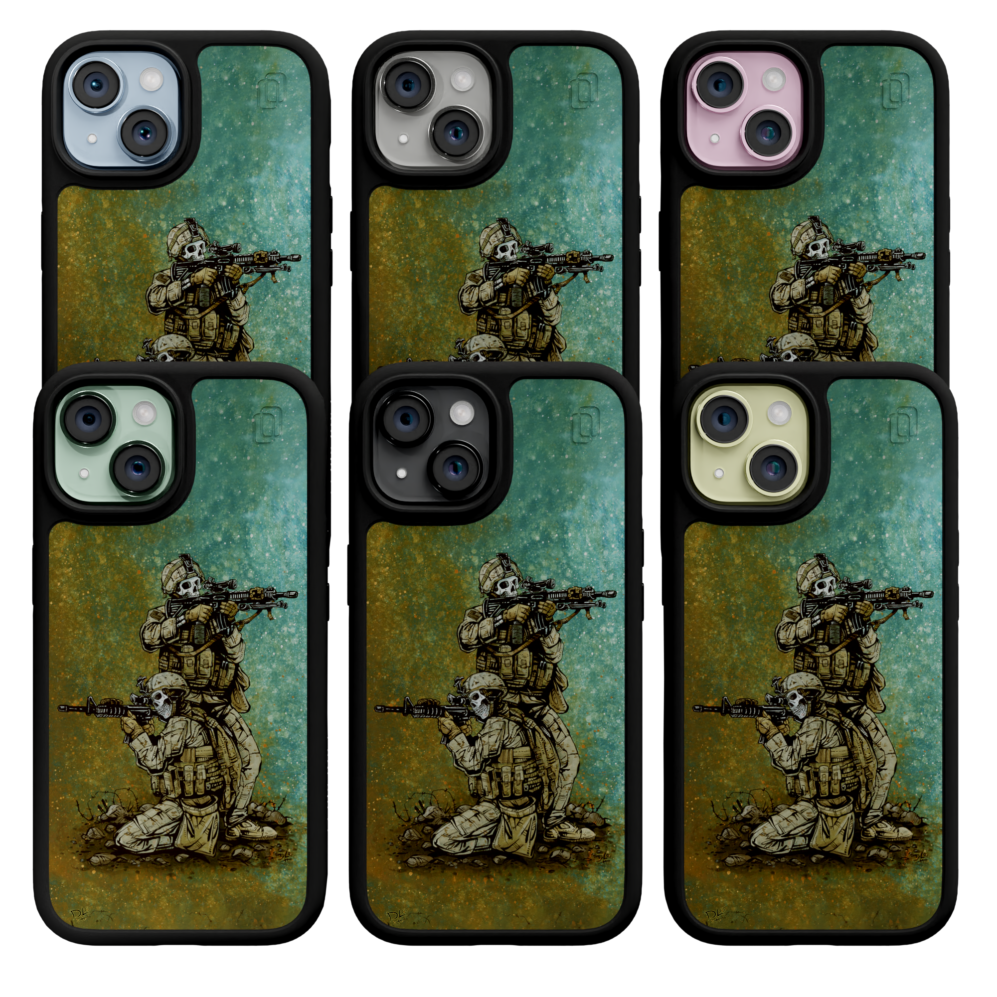 Got Your Six by David Lozeau | iPhone 15 Series | Shock-Absorbent MagSafe® Case iPhone 15 Pro Max / Onyx Black