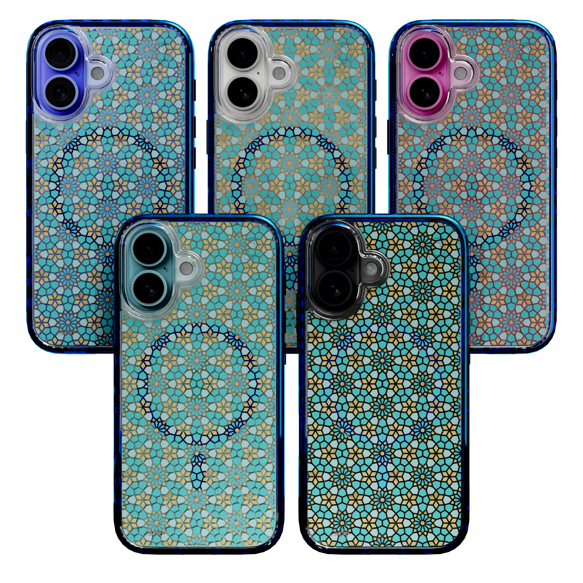 Persian Mint by CatCoq | iPhone 16 Series |  MagSafe® Case iPhone 16 Pro Max / Bermuda Blue