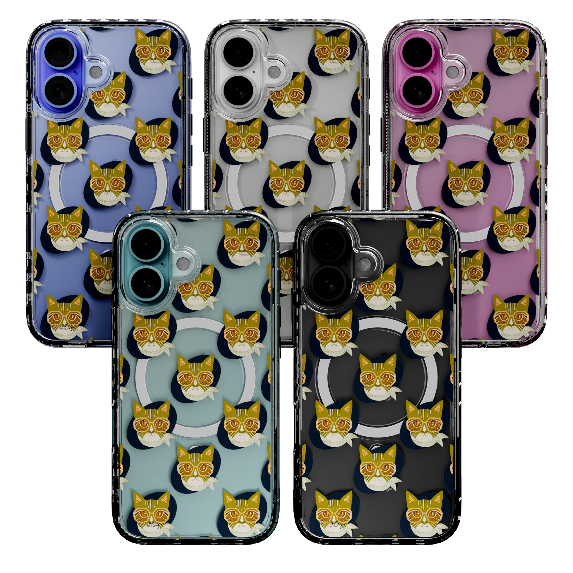 Cattitude by CatCoq | iPhone 16 Series |  MagSafe® Case iPhone 16 Pro Max / Crystal Clear