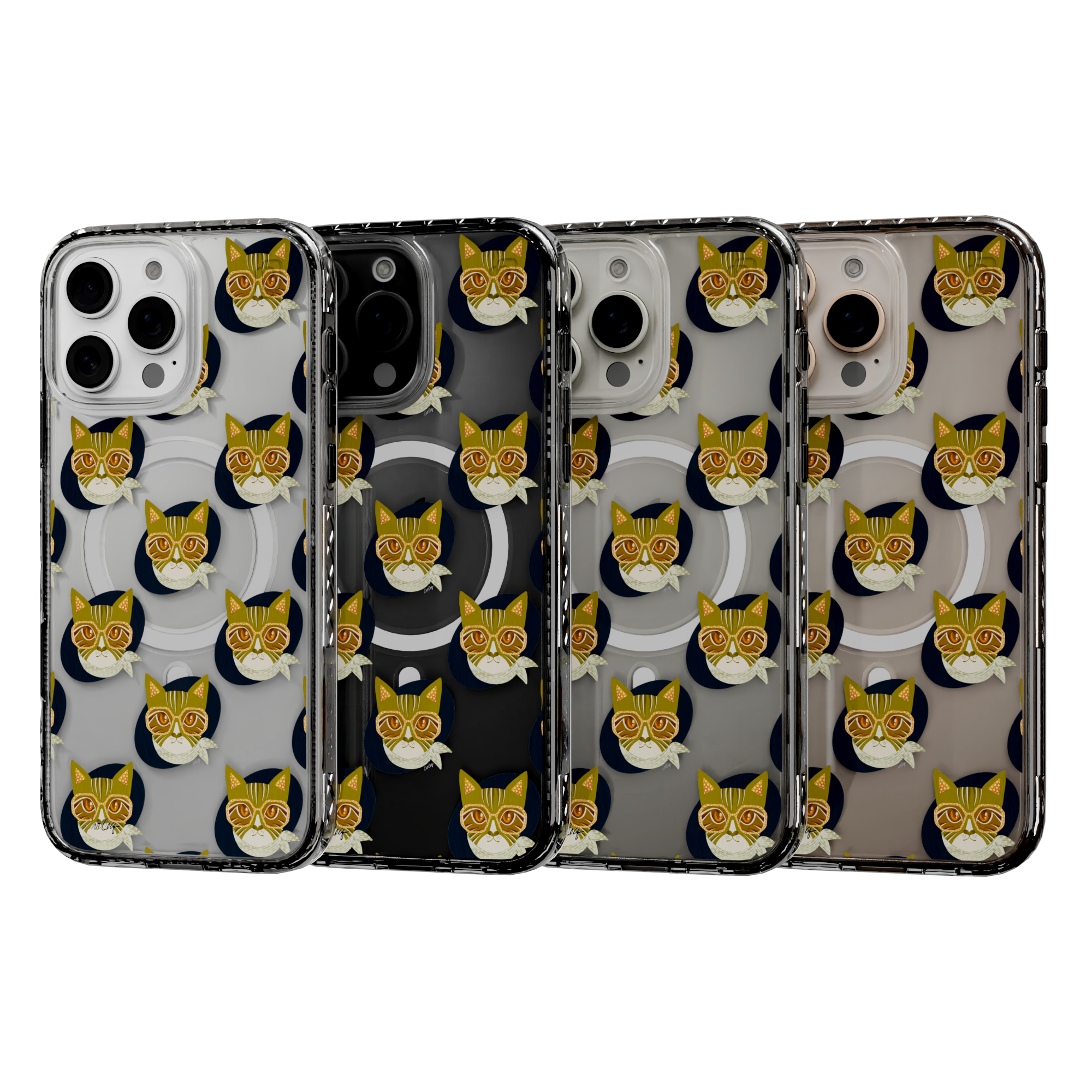 Cattitude by CatCoq | iPhone 16 Series |  MagSafe® Case iPhone 16 Pro Max / Crystal Clear
