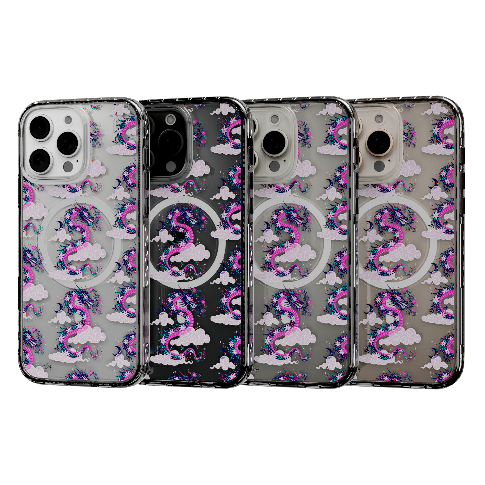 Dream Dragon by CatCoq | iPhone 16 Series | MagSafe® Case iPhone 16 Pro Max / Crystal Clear