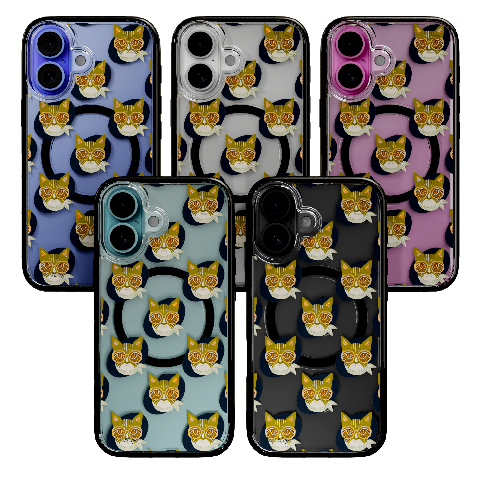 Cattitude by CatCoq | iPhone 16 Series |  MagSafe® Case iPhone 16 Pro Max / Onyx Black