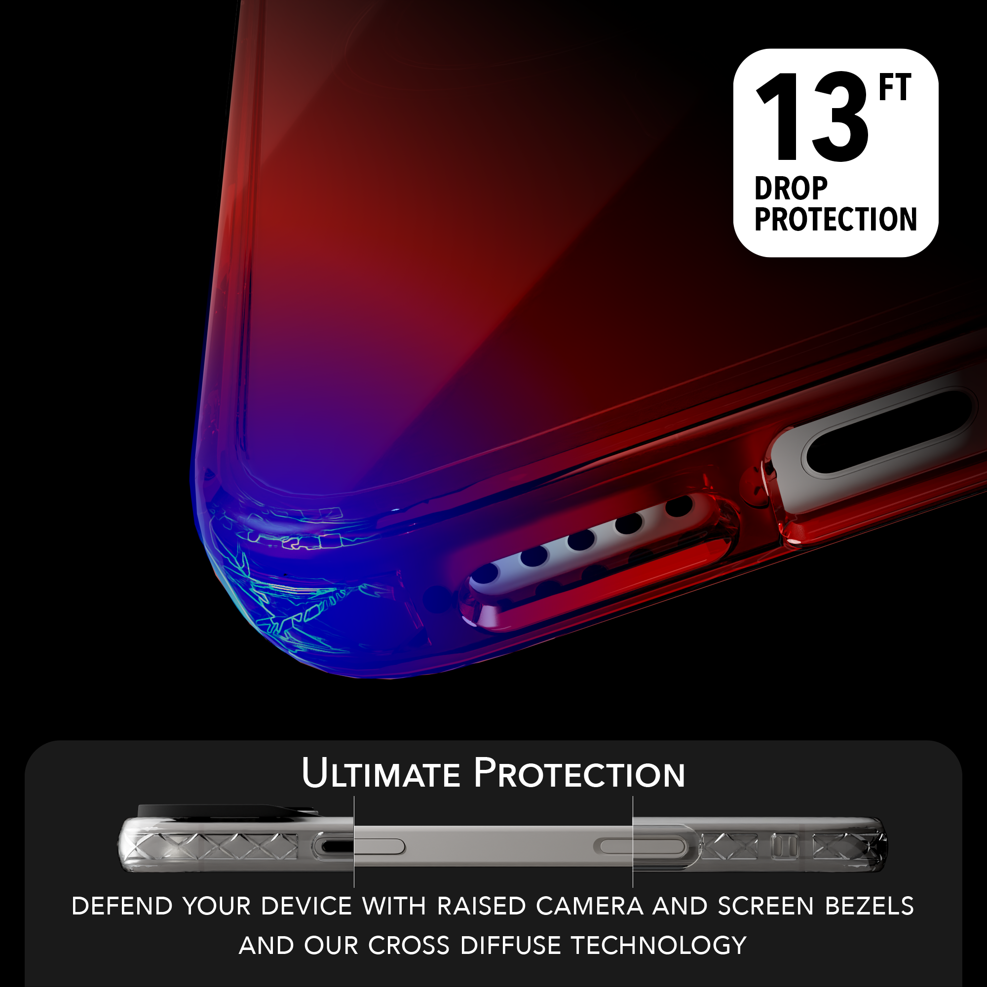 Slim TPU Case for Apple iPhone 16 | Lava Red | Altitude Series