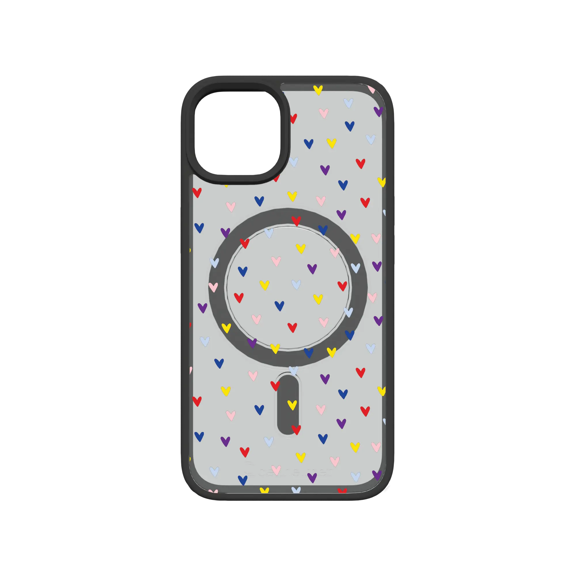 Apple-iPhone-13-Crystal-Clear Adoring Amore | Protective MagSafe Case | Flower Series for Apple iPhone 13 Series cellhelmet cellhelmet