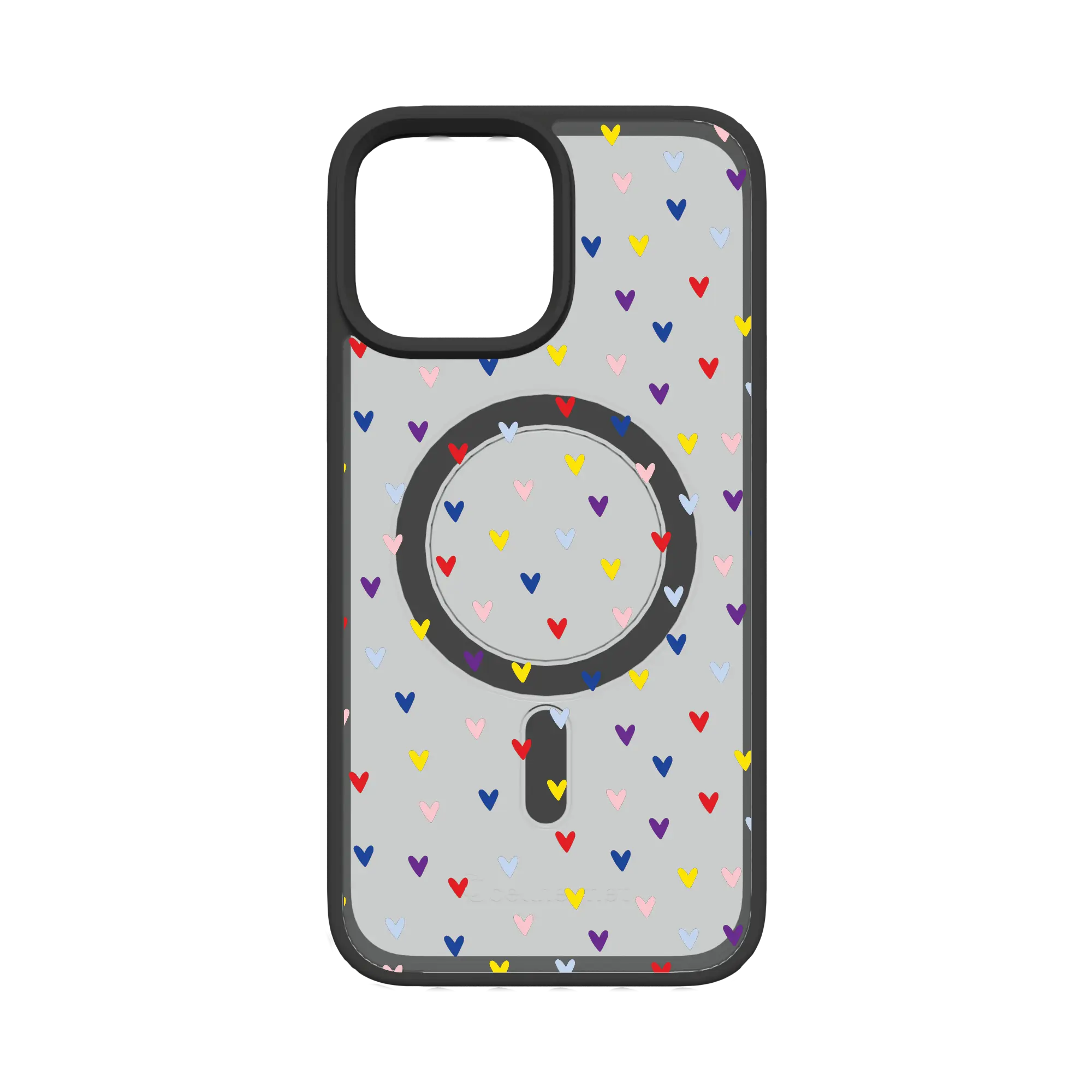 Apple-iPhone-12-Pro-Max-Crystal-Clear Adoring Amore | Protective MagSafe Case | Heart Series for Apple iPhone 12 Series cellhelmet cellhelmet