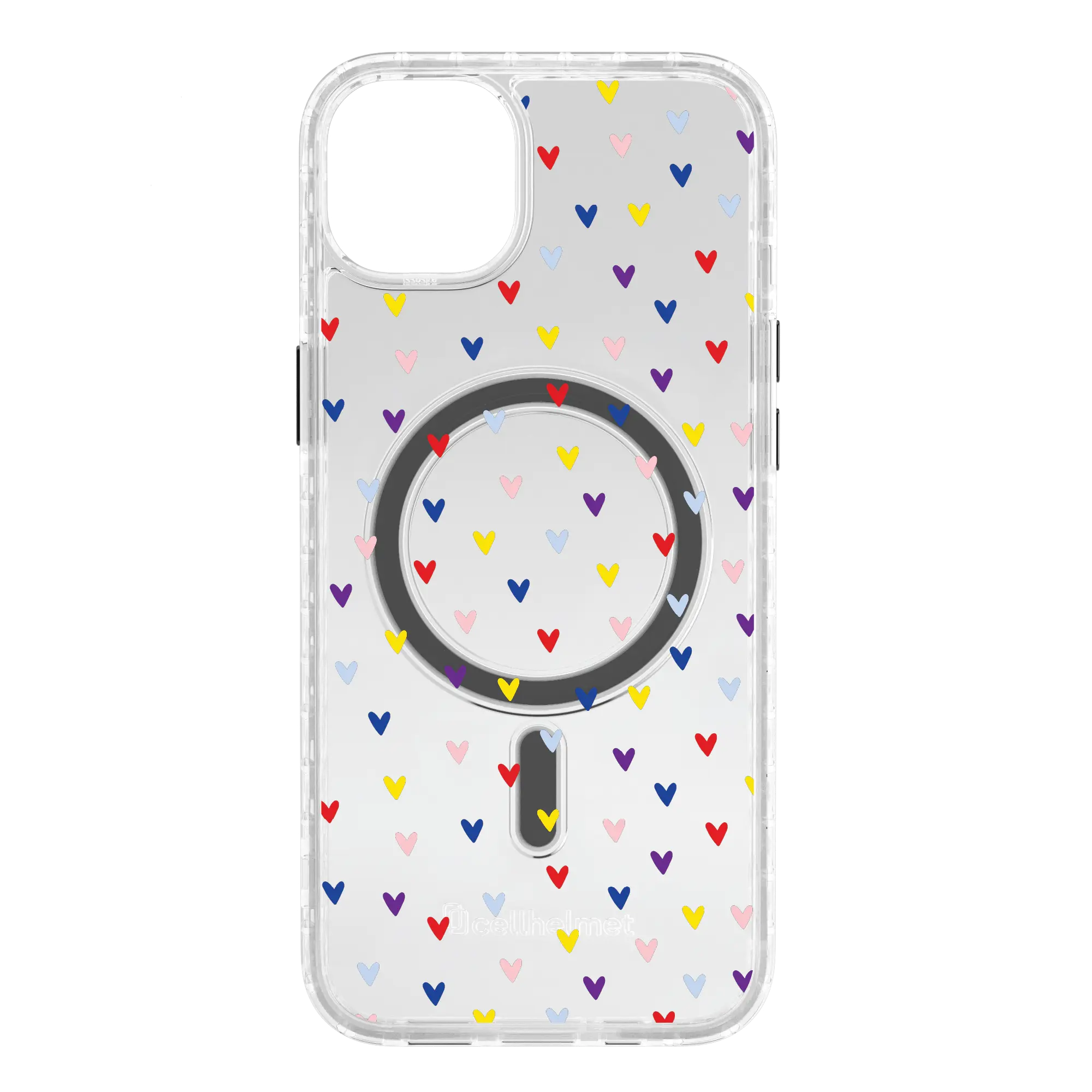Apple-iPhone-14-Plus-Crystal-Clear Adoring Amore | Protective MagSafe Case | Heart Series for Apple iPhone 14 Series cellhelmet cellhelmet