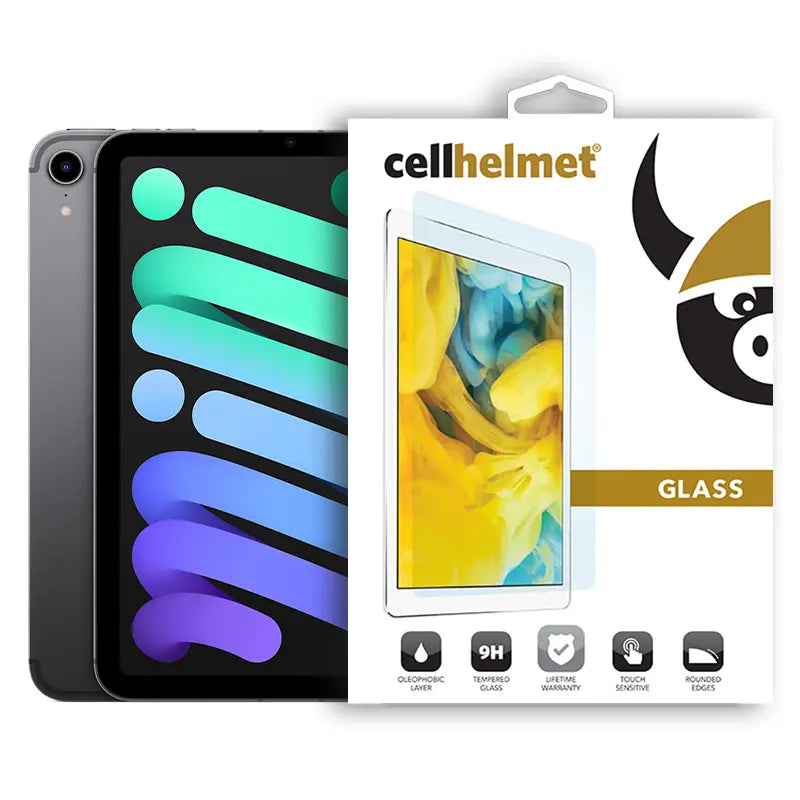 Apple iPad Mini 6 Tempered Glass - Tempered Glass - - cellhelmet