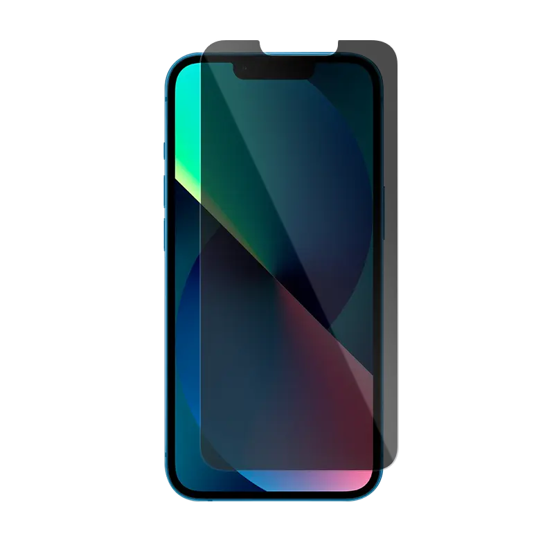 Apple iPhone 14 / 13 / 13 Pro Privacy Tempered Glass - Privacy Tempered Glass - - cellhelmet