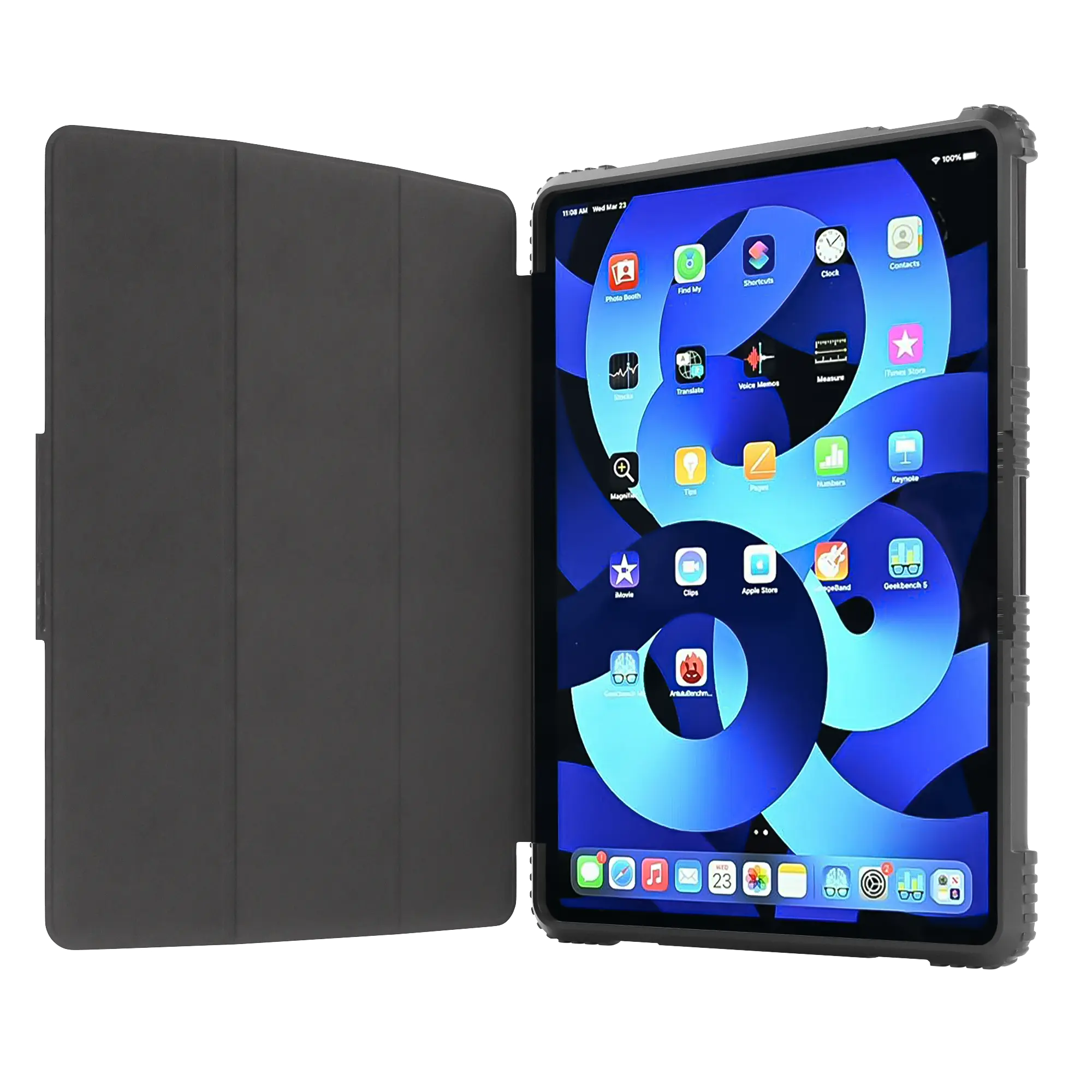 Aptitude Tablet Case for iPad Air 10.9" / iPad Pro 11" - Black (Retail Packaging) - Case -  - cellhelmet