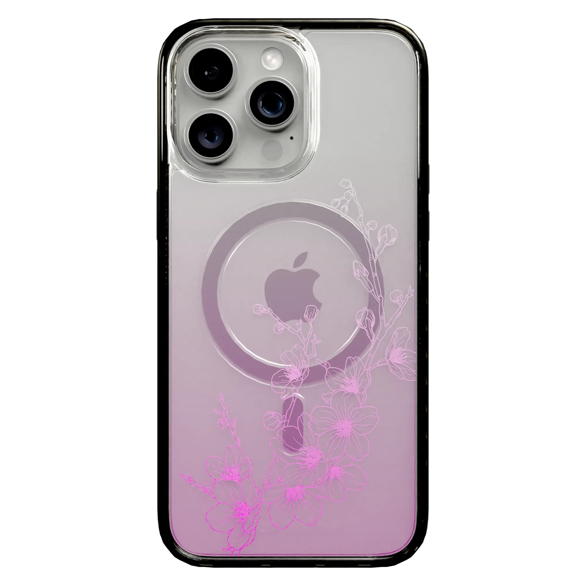 Ballet Blush | Protective MagSafe Case | Ombre Bouquet Collection for Apple iPhone 15 Series cellhelmet cellhelmet