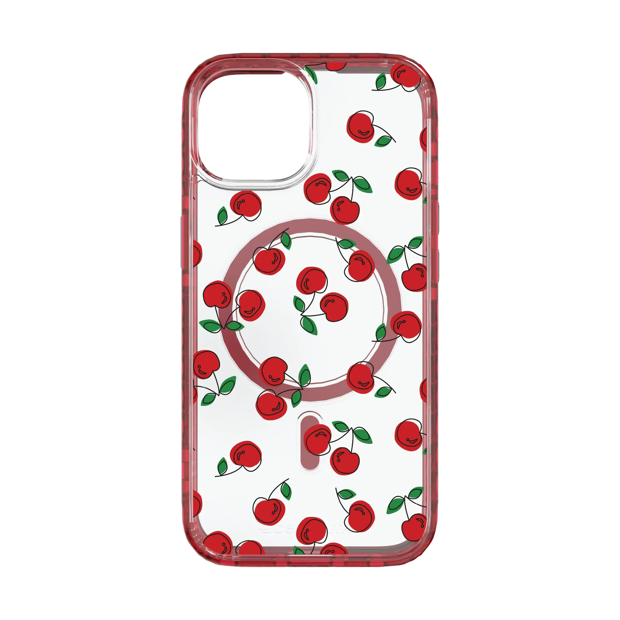 Apple-iPhone-15-Scarlet-Red Bowl O' Cherries | Case Collective | Custom MagSafe Case Design for Apple iPhone 15 Series cellhelmet cellhelmet