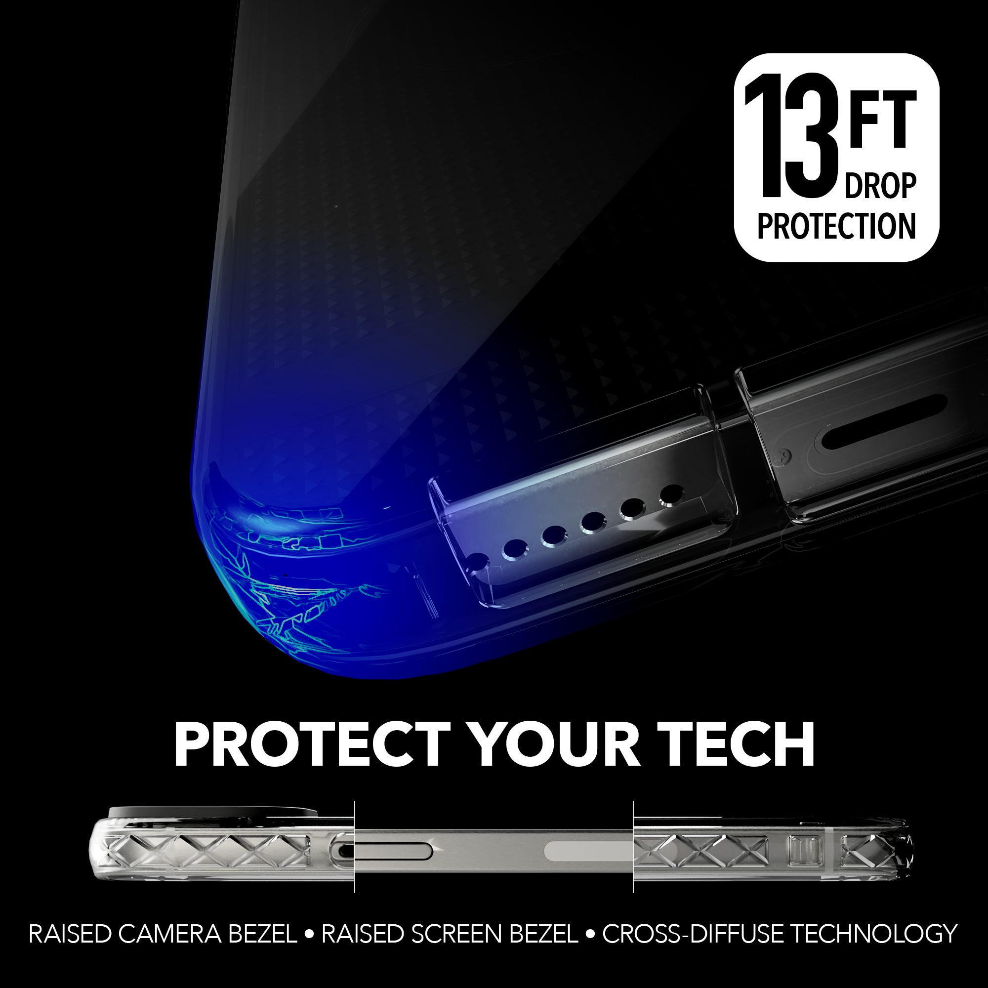 Altitude X Series for Apple iPhone 13 Pro - Black