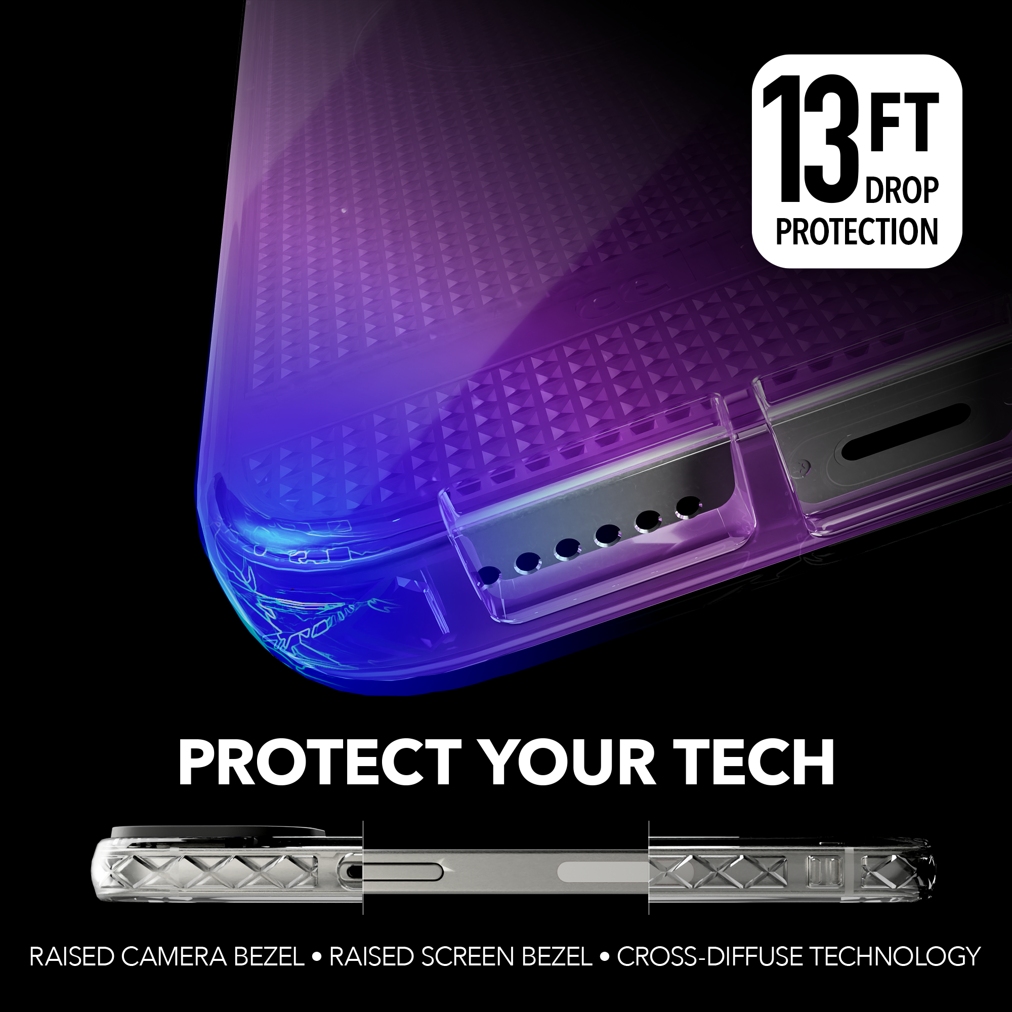 Altitude X Series for Apple iPhone 13 - Purple