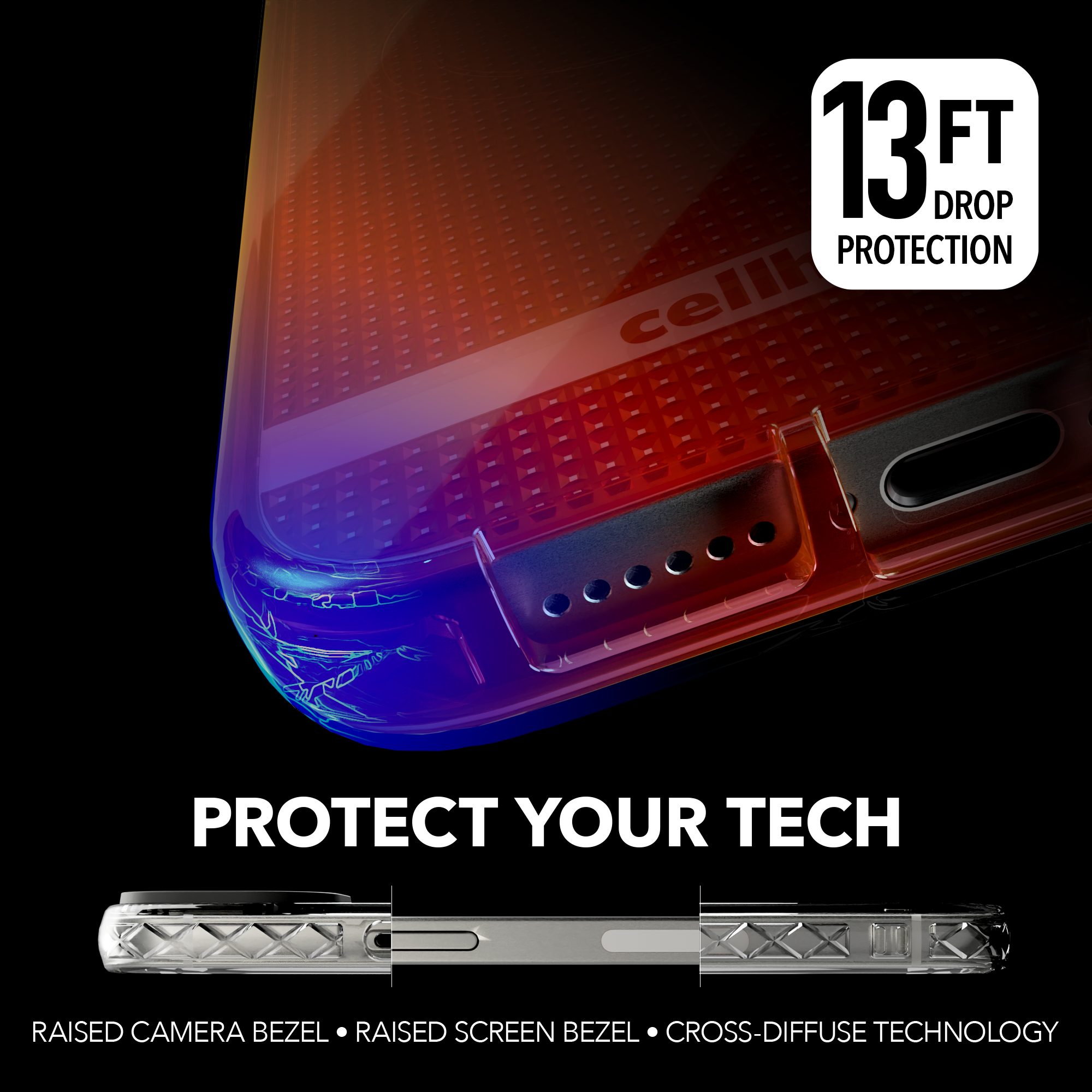 Altitude X Series for Apple iPhone 13 Pro Max - Red Red
