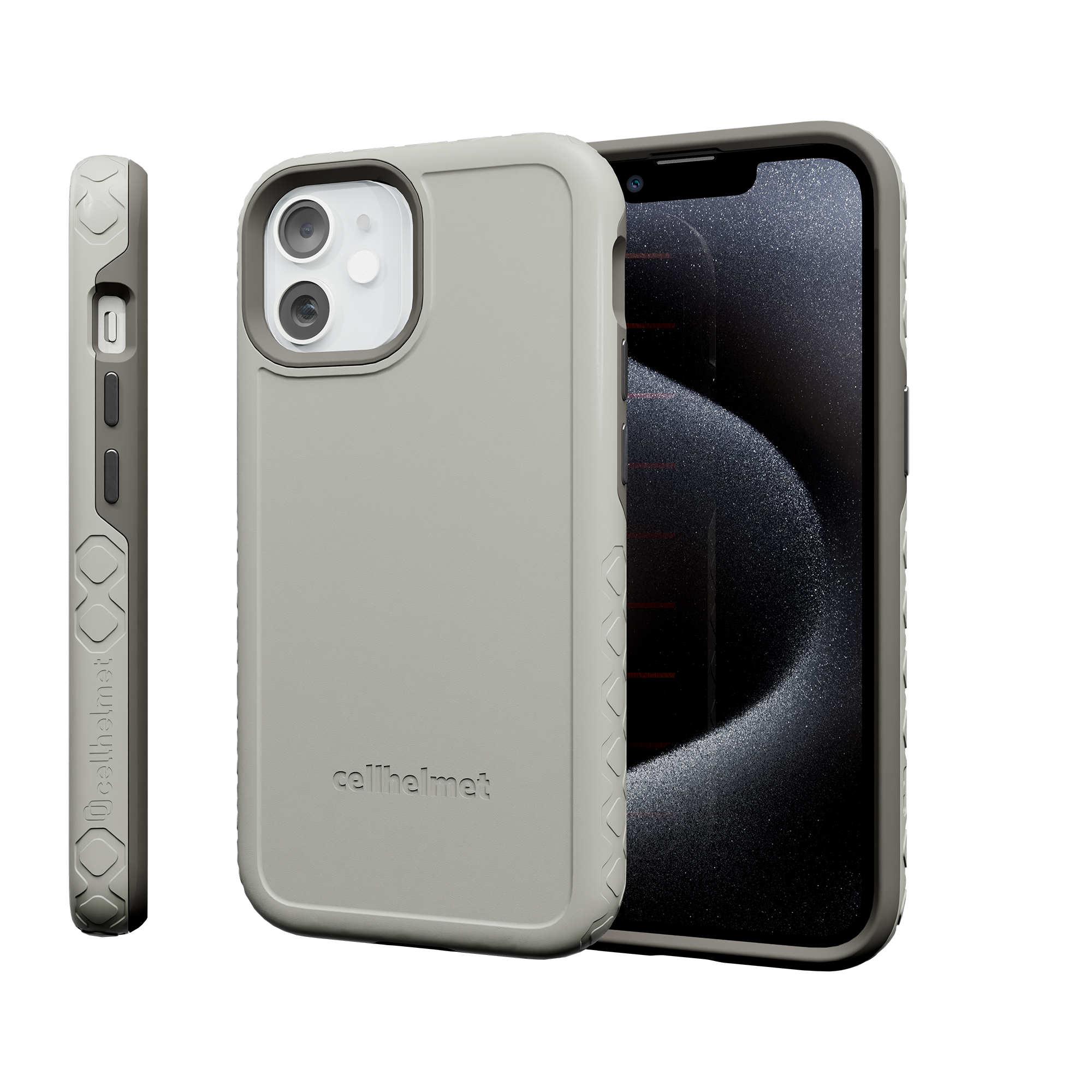 Dual Layer Protective Case for Apple iPhone 13 Mini | Gray