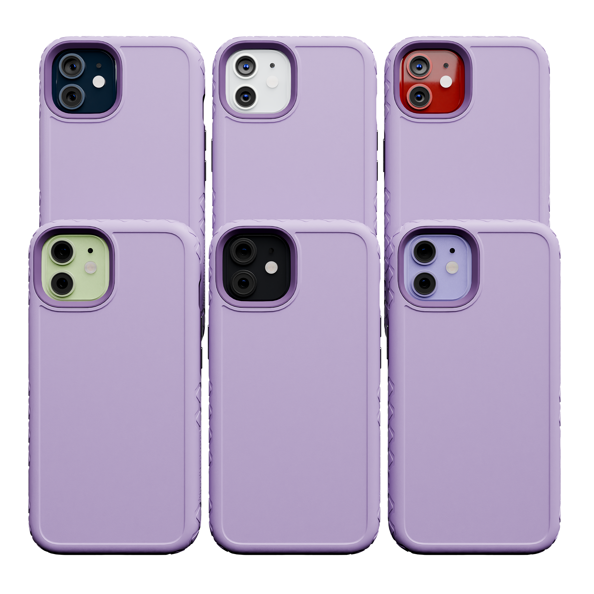Fortitude Series Case for iPhone 12/12 Pro (Lilac Blossom Purple)