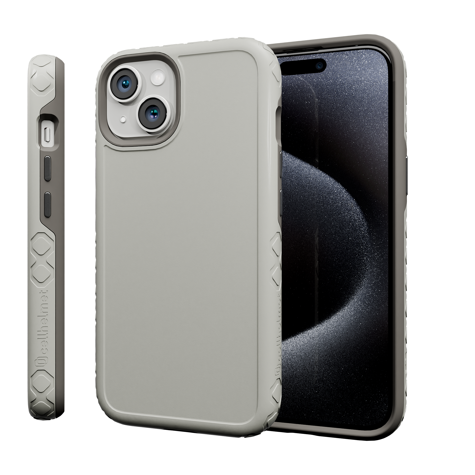 Dual Layer Case for Apple iPhone 13 | Gray | Fortitude Series