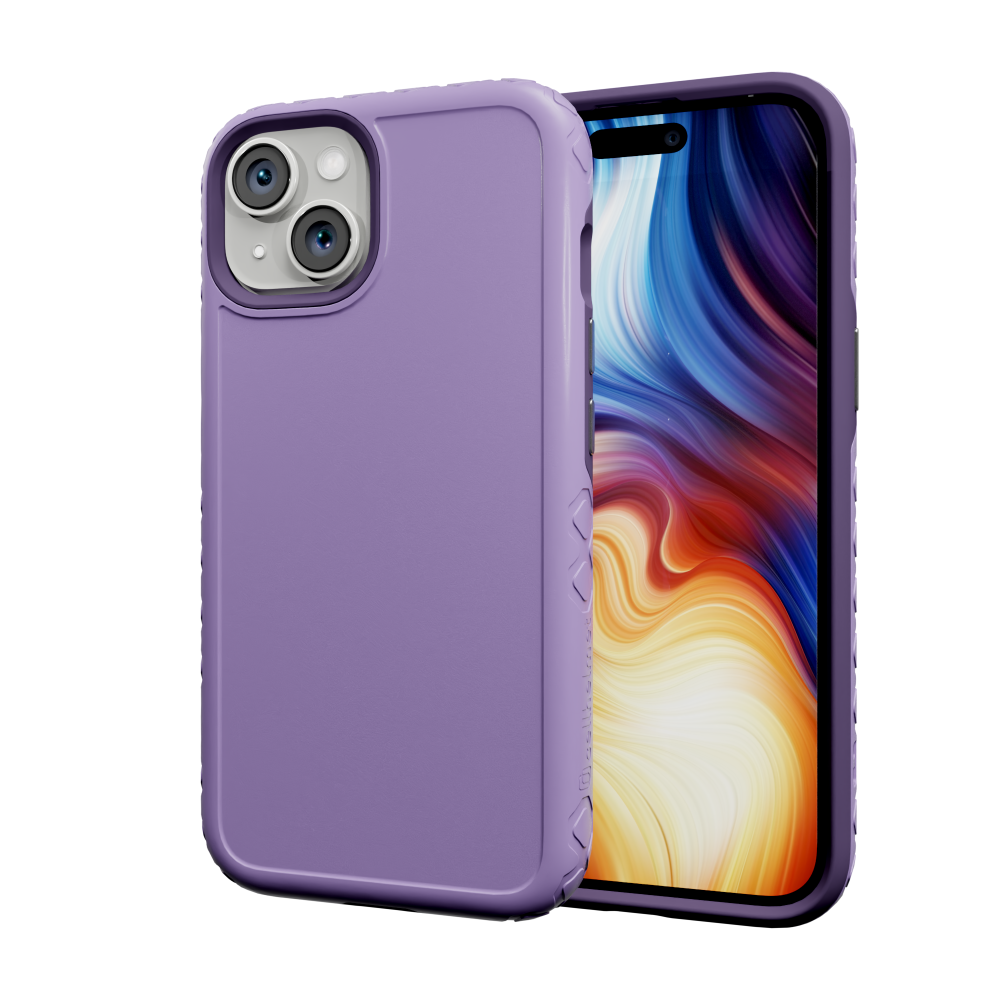 Dual Layer Case for Apple iPhone 13 | Lilac Blossom Purple | Fortitude Series Lilac Blossom Purple