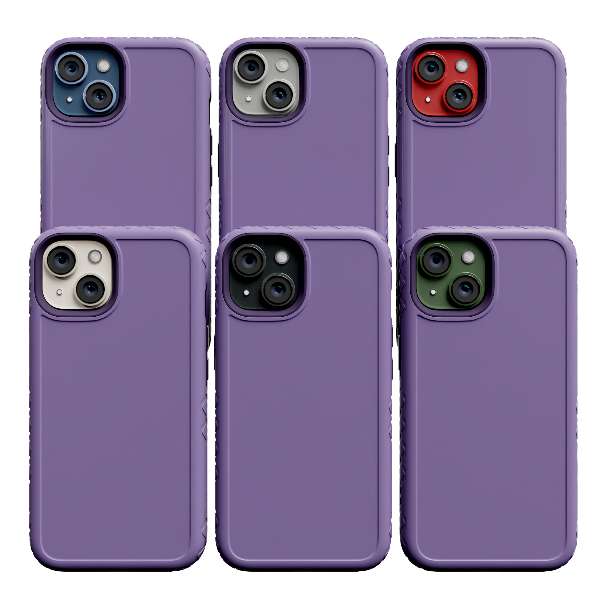 Dual Layer Case for Apple iPhone 13 | Lilac Blossom Purple | Fortitude Series Lilac Blossom Purple