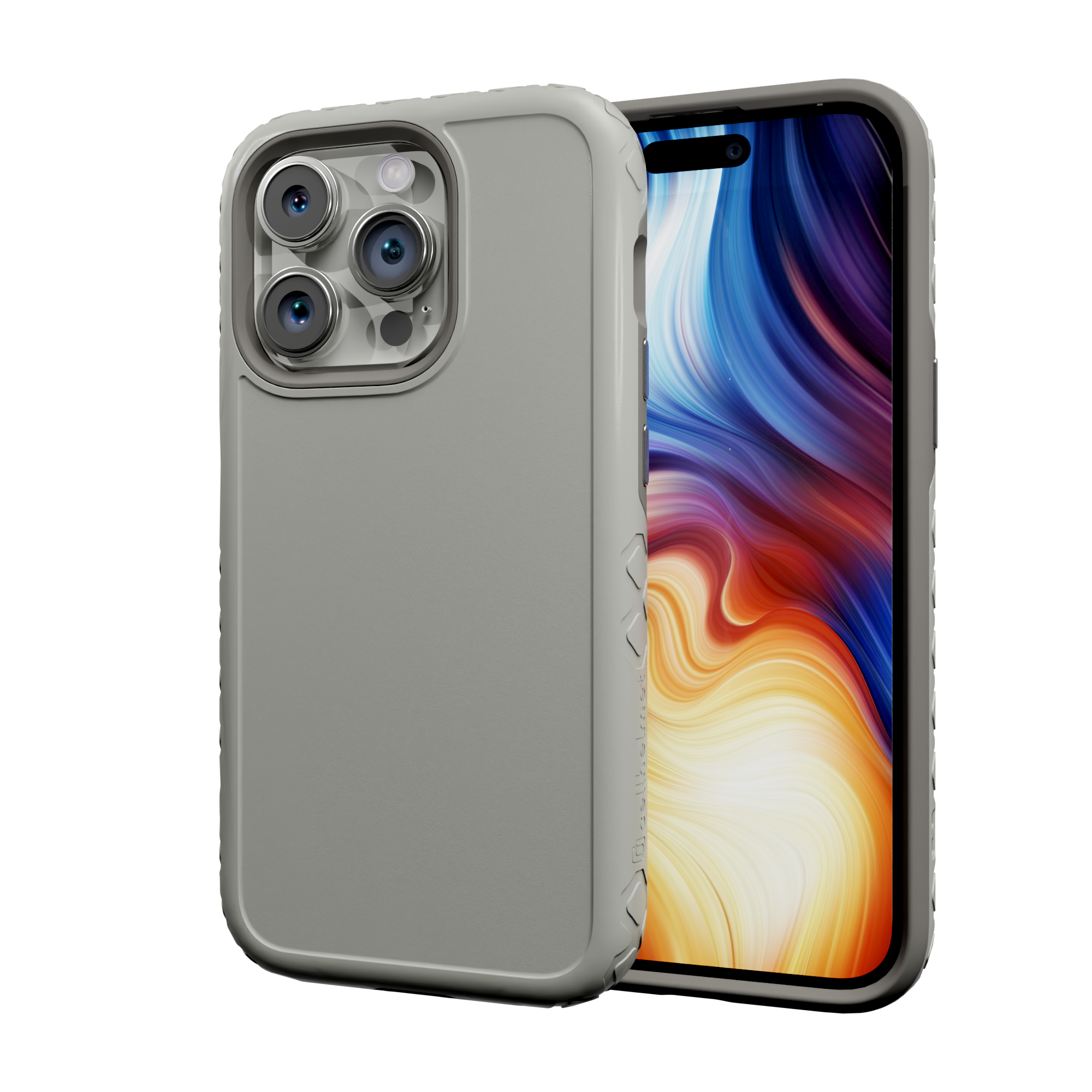 Dual Layer Case for Apple iPhone 13 Pro | Gray | Fortitude Series Gray