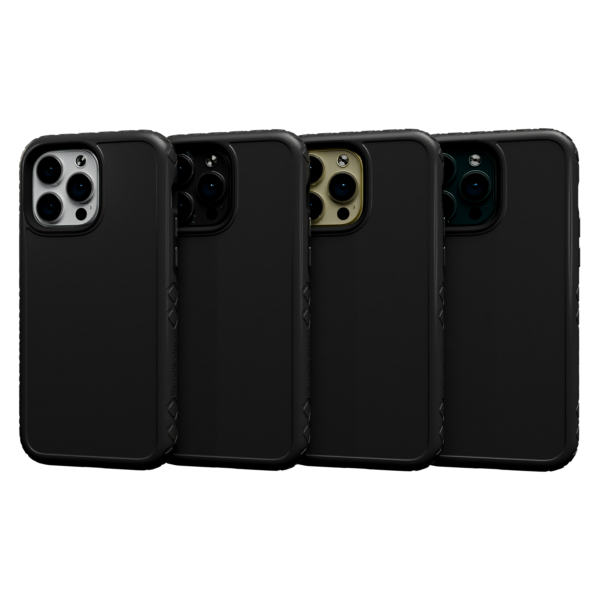 Dual Layer Case for Apple iPhone 12 Pro Max | Onyx Black | Fortitude Series