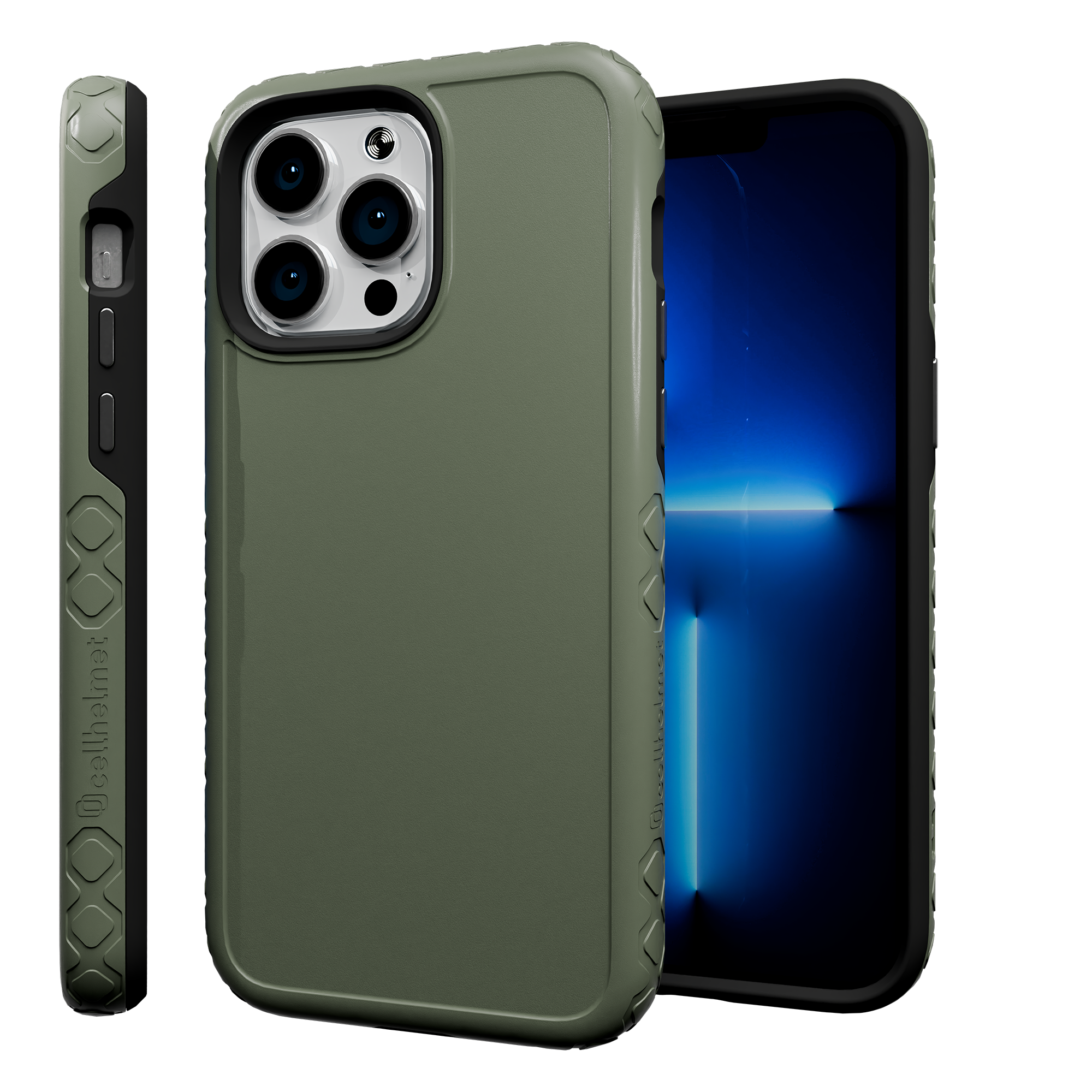 Dual Layer Case for Apple iPhone 12 Pro Max | Olive Drab Green | Fortitude Series