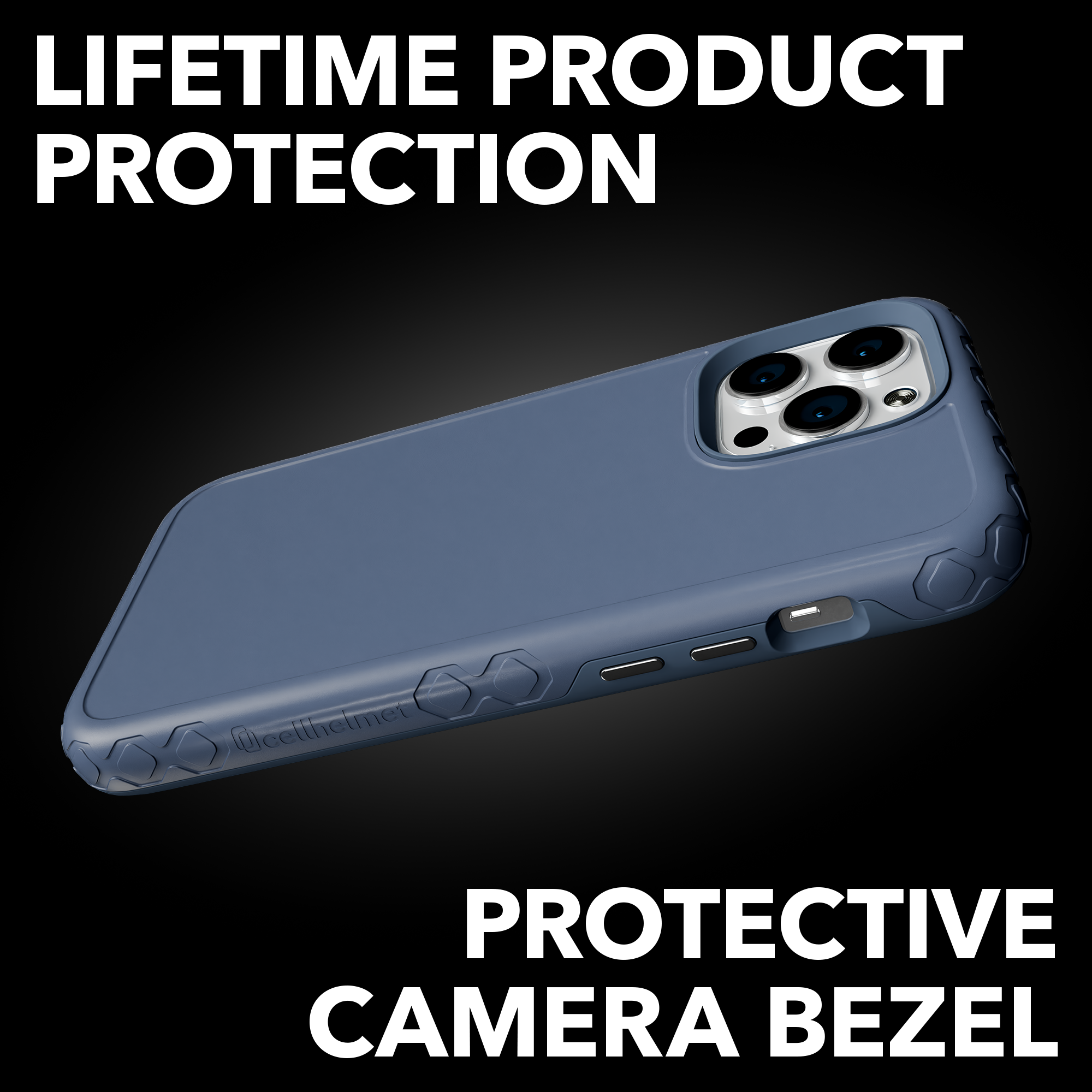 Fortitude Series Case for iPhone 12/12 Pro (Slate Blue)