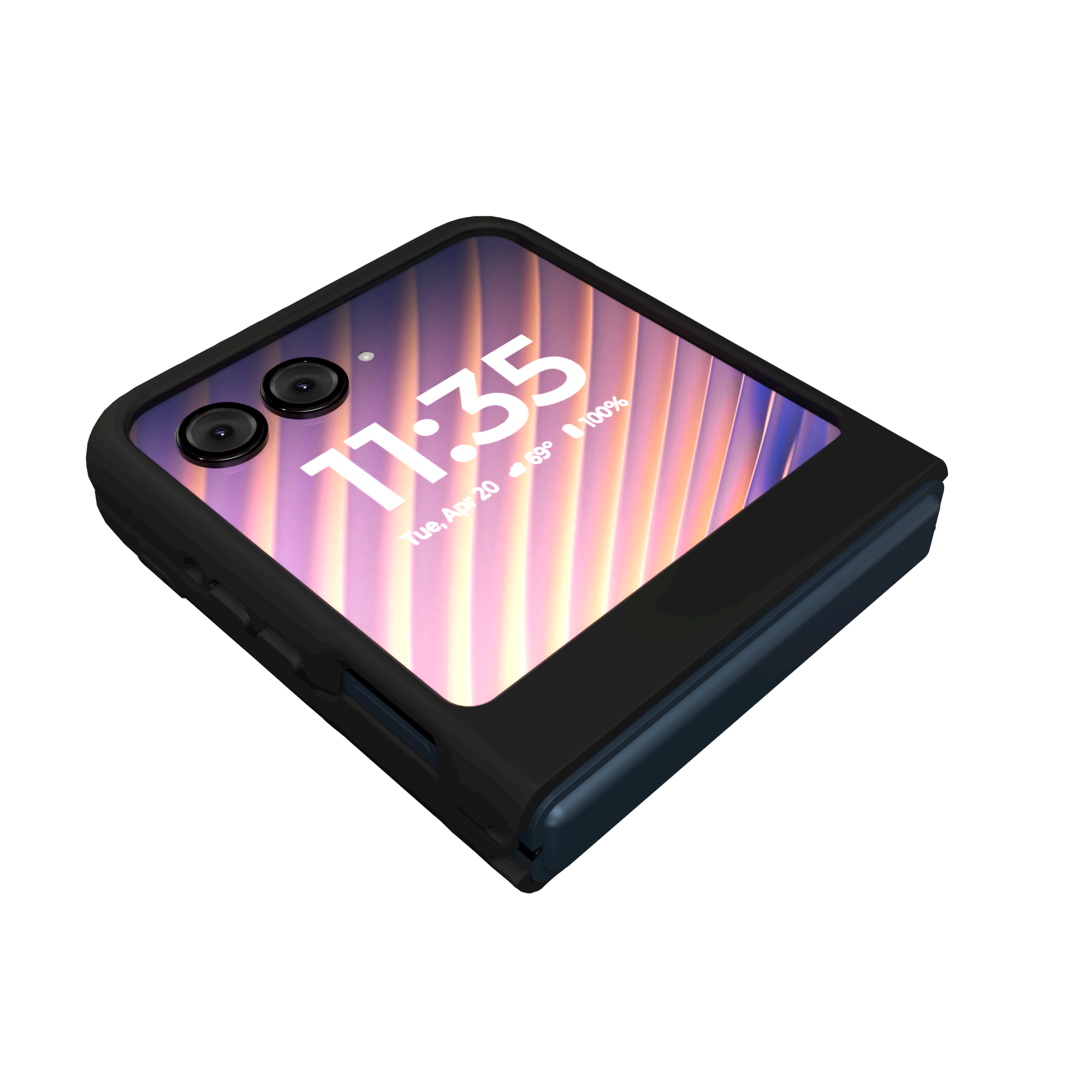 Altitude X Flip Series for Motorola razr (2024 / 2025) - Onyx Black