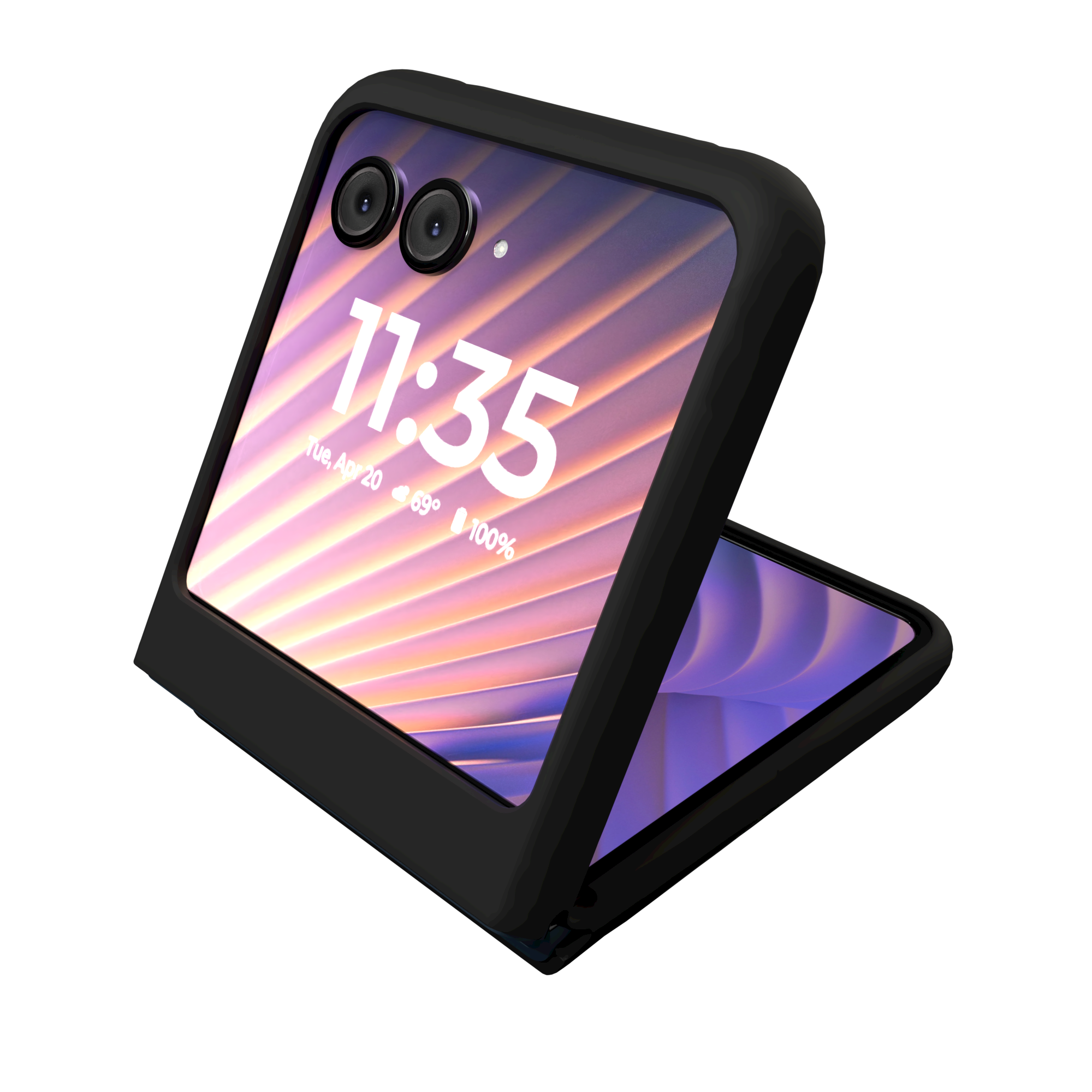 Altitude X Flip Series for Motorola razr (2024 / 2025) - Onyx Black