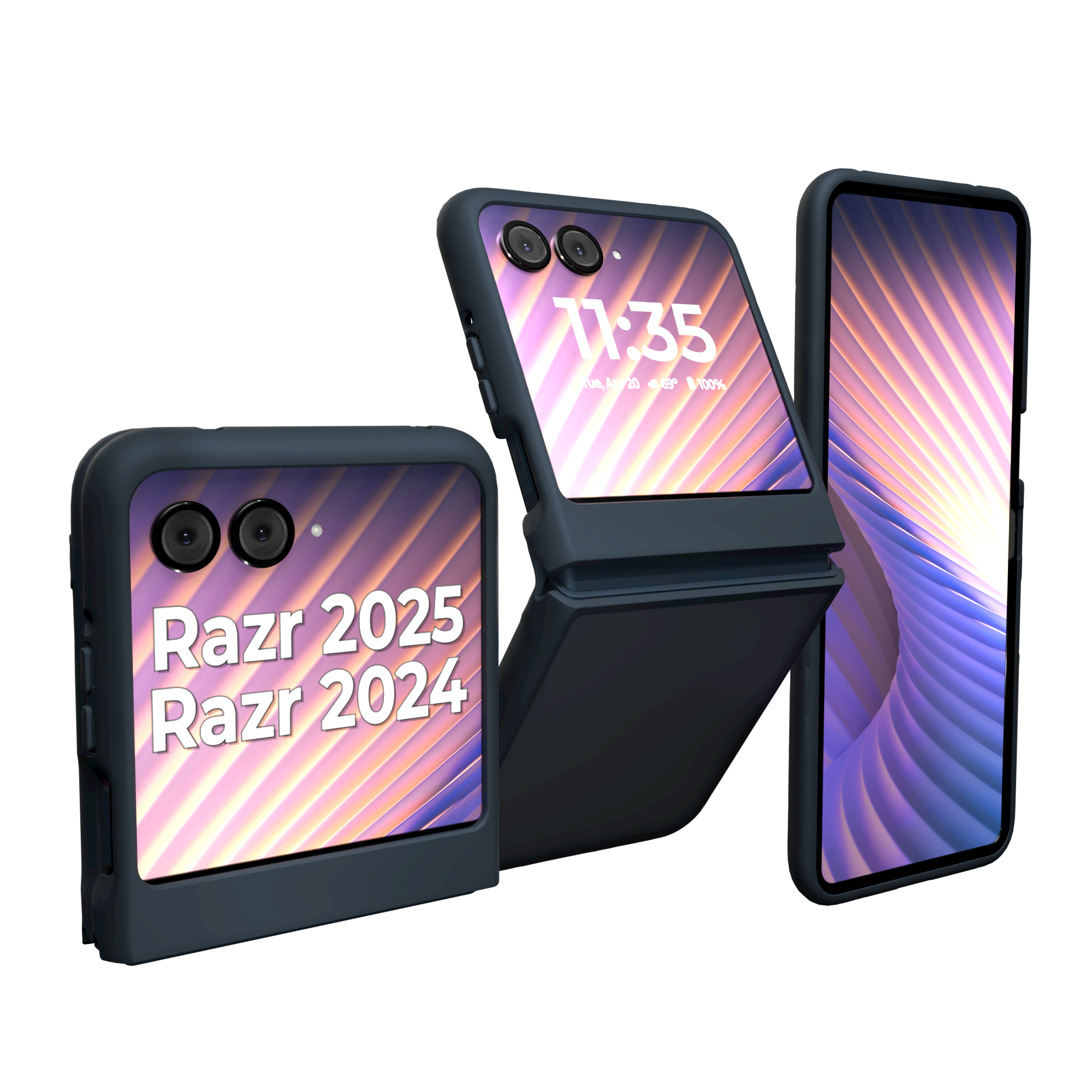 Altitude X Flip Series for Motorola razr (2024 / 2025) - Blue