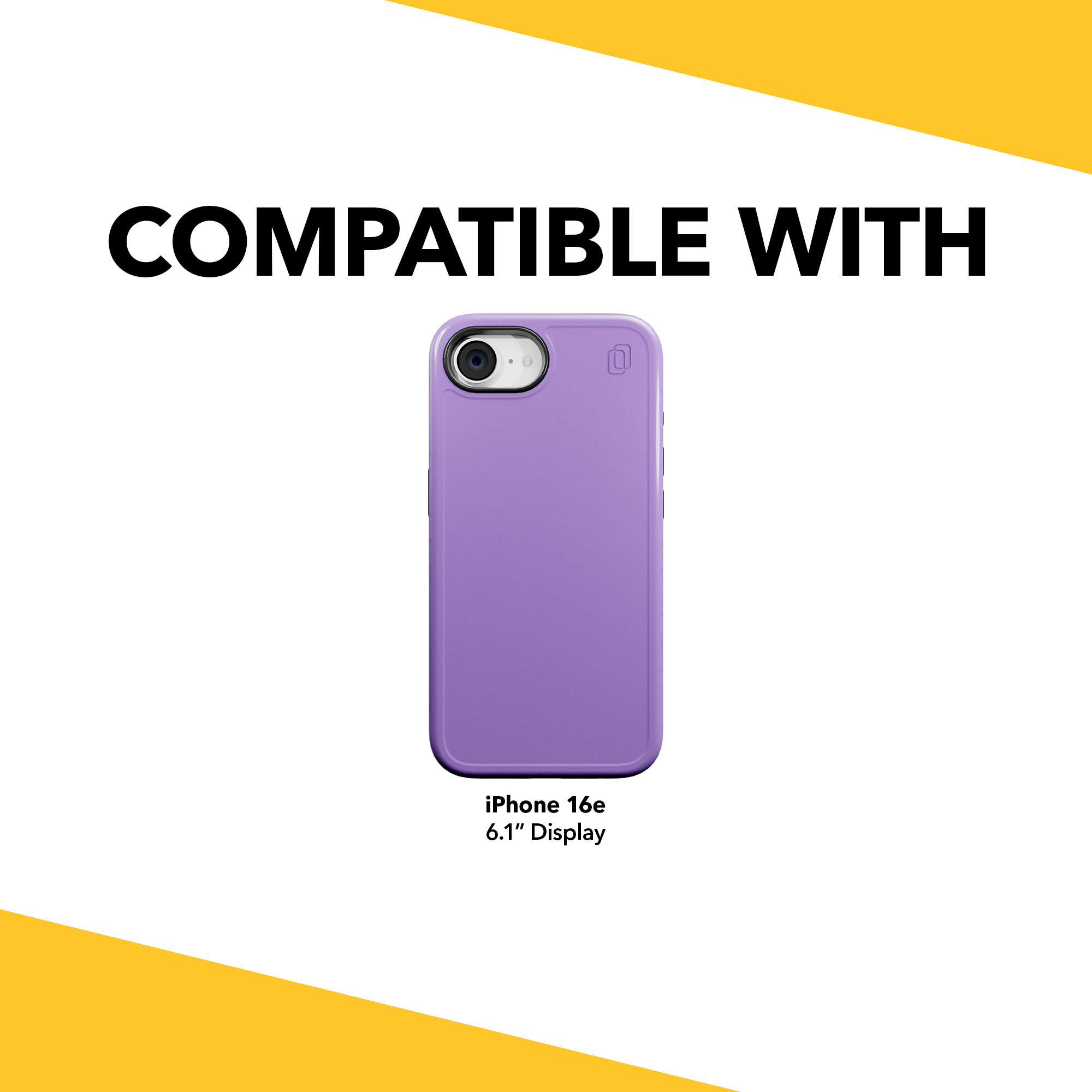 Shock-Absorbent MagSafe® Case for Apple iPhone 16e | Lilac Purple | Fortitude Series