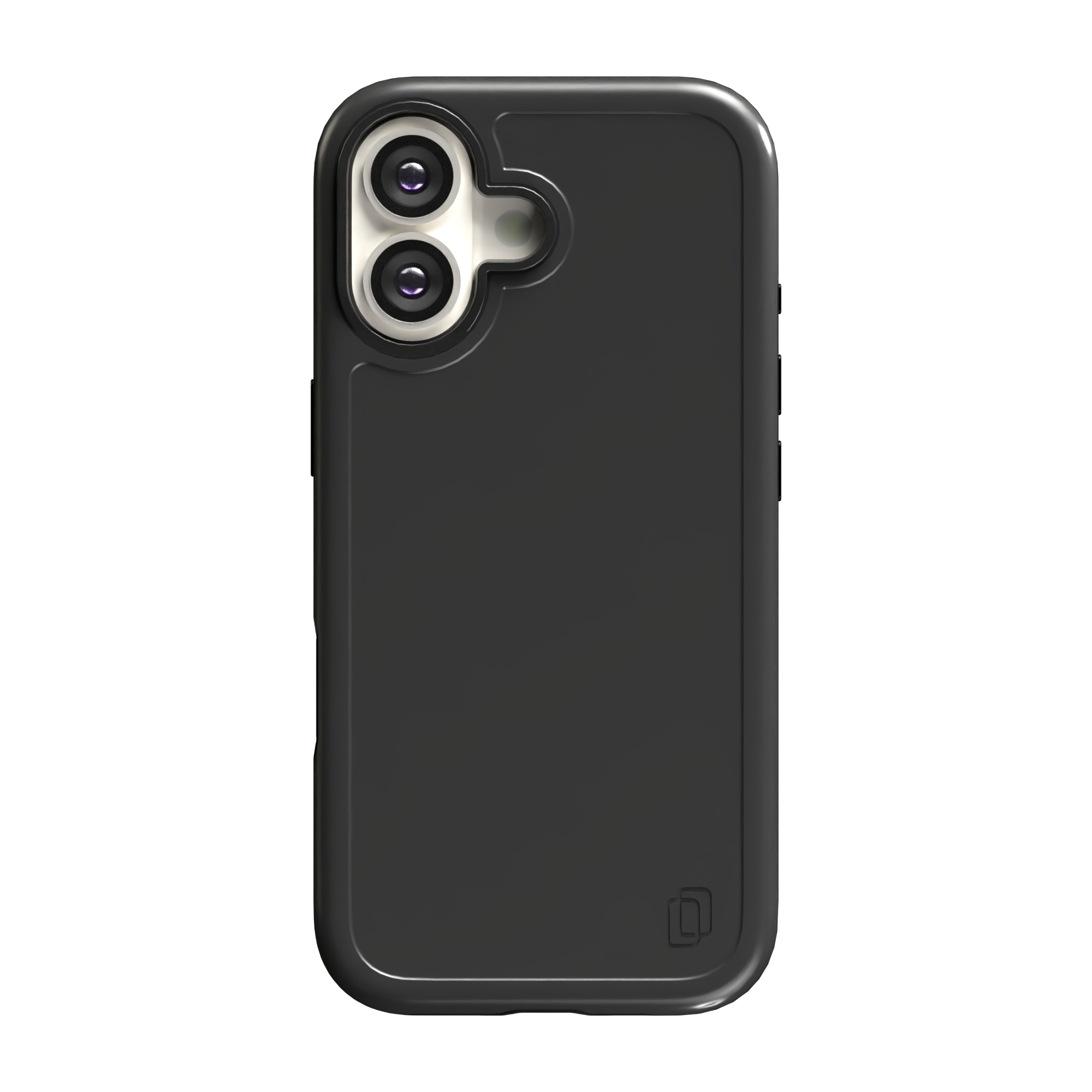 Shock-Absorbent MagSafe® Case for Apple iPhone 17 in Black | Fortitude Series None / None / Black