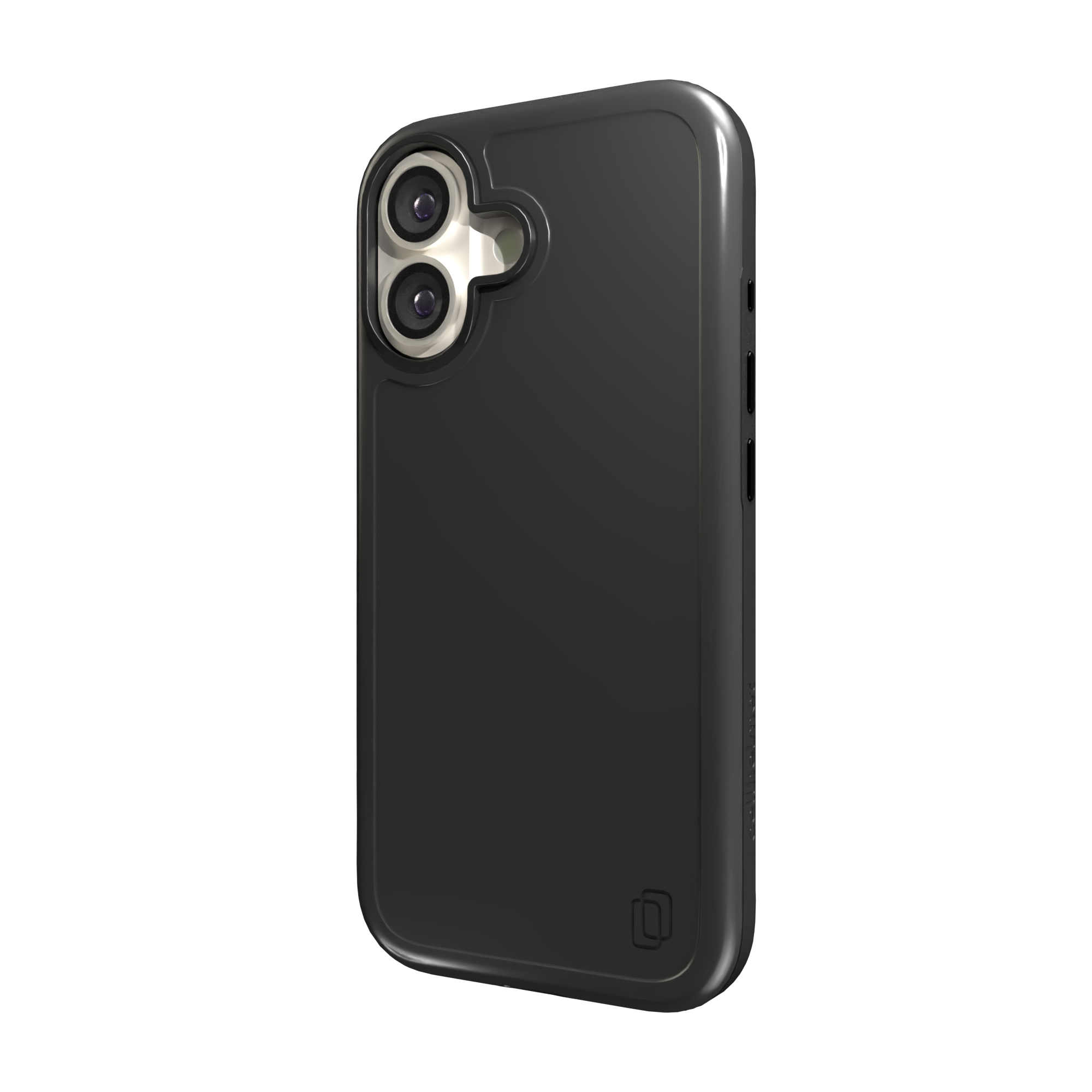 Shock-Absorbent MagSafe® Case for Apple iPhone 17 in Black | Fortitude Series None / None / Black