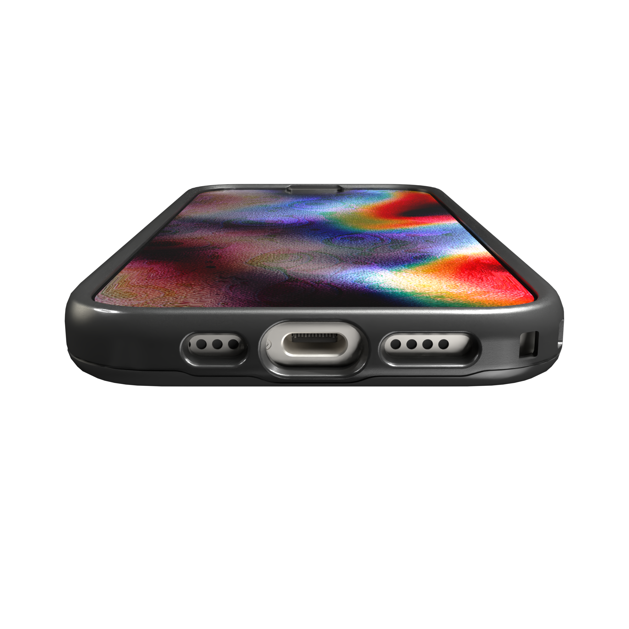 Shock-Absorbent MagSafe® Case for Apple iPhone 17 in Black | Fortitude Series None / None / Black