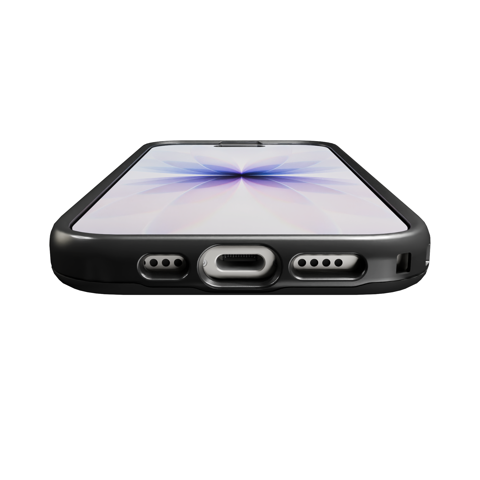 Shock-Absorbent MagSafe® Case for Apple iPhone 17 in Black | Fortitude Series None / None / Black