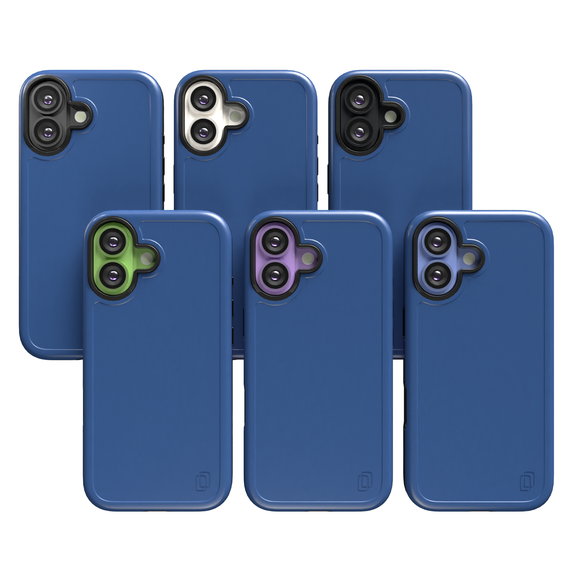 Shock-Absorbent MagSafe® Case for Apple iPhone 17 in Bermuda Blue | Fortitude Series None / None / Bermuda Blue