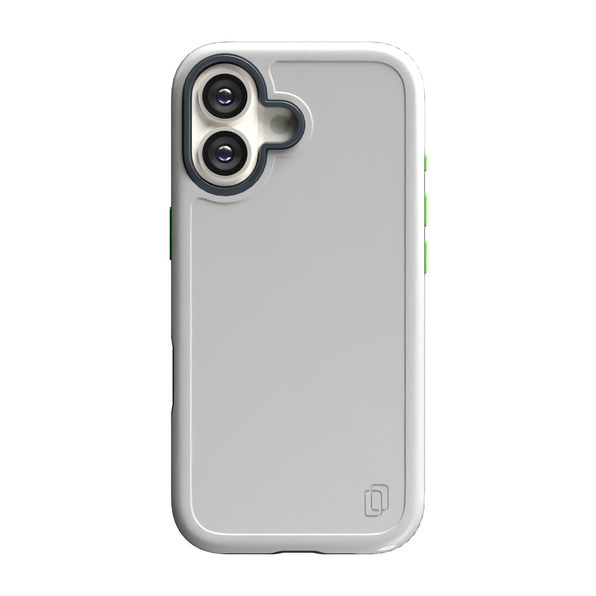 Shock-Absorbent MagSafe® Case for Apple iPhone 17 in Hyper Slate | Fortitude Series None / None / Hyper Slate