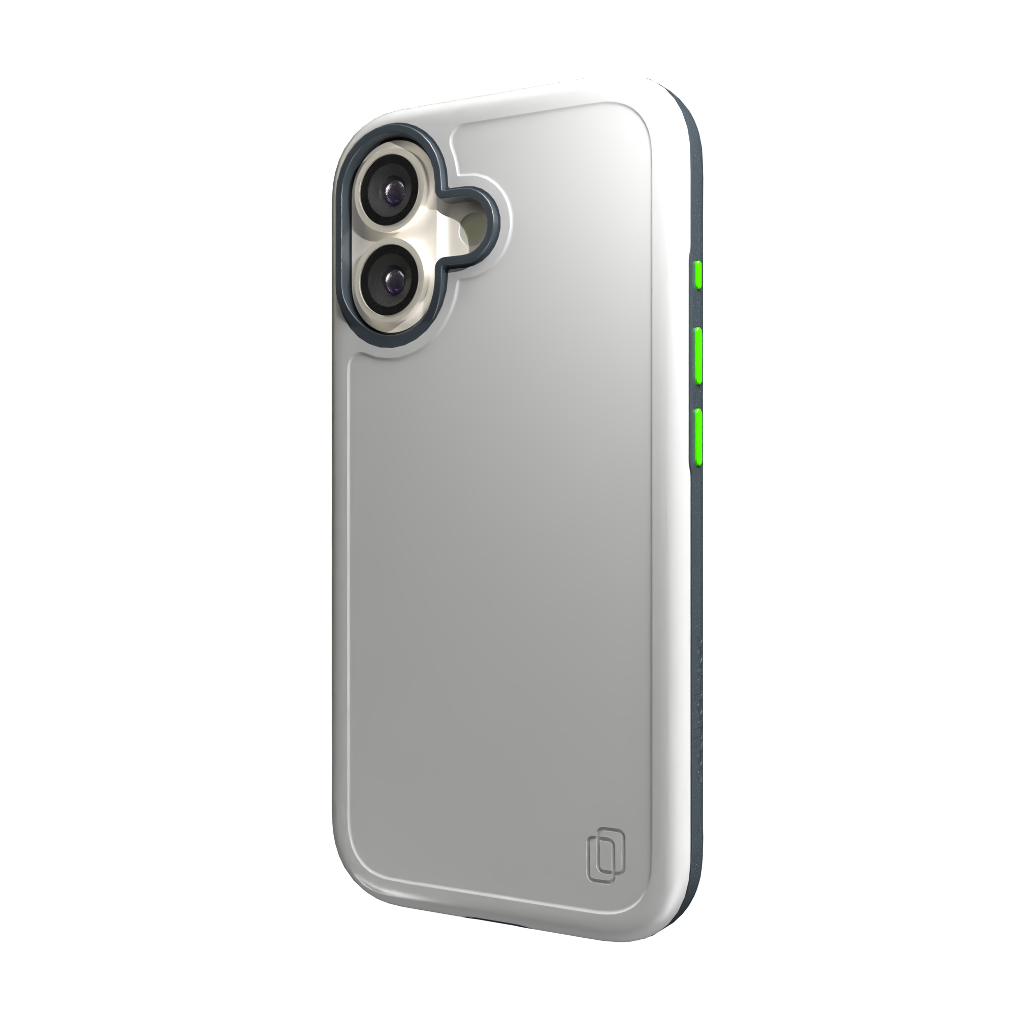 Shock-Absorbent MagSafe® Case for Apple iPhone 17 in Hyper Slate | Fortitude Series None / None / Hyper Slate