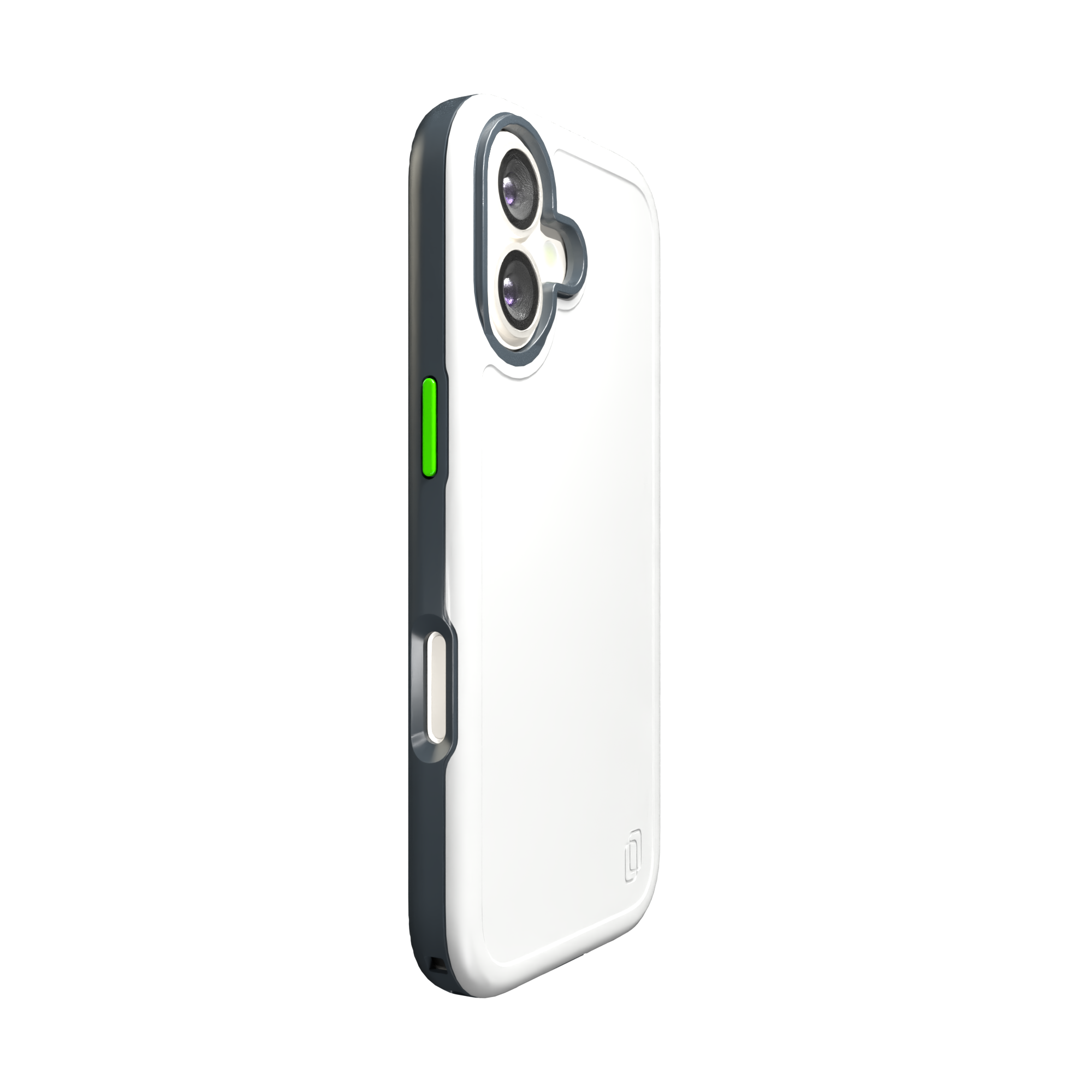 Shock-Absorbent MagSafe® Case for Apple iPhone 17 in Hyper Slate | Fortitude Series None / None / Hyper Slate