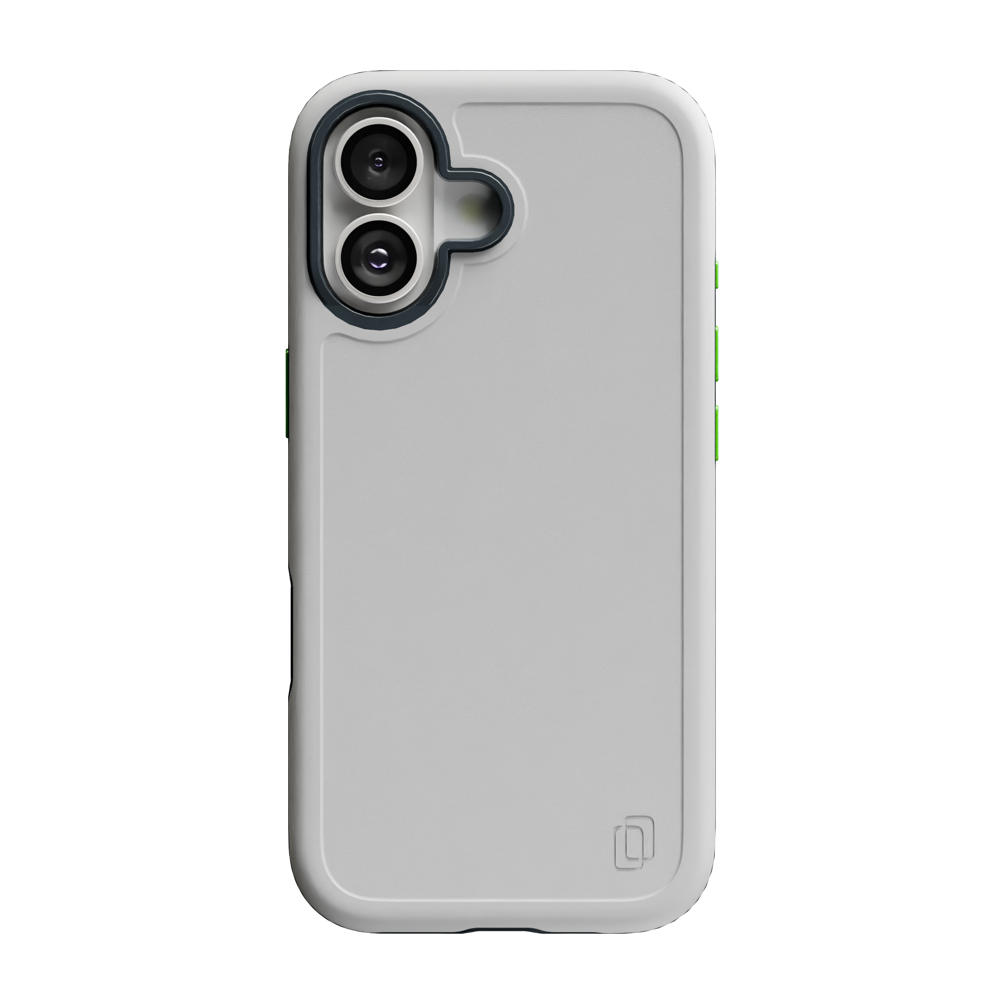Shock-Absorbent MagSafe® Case for Apple iPhone 17 in Hyper Slate | Fortitude Series None / None / Hyper Slate