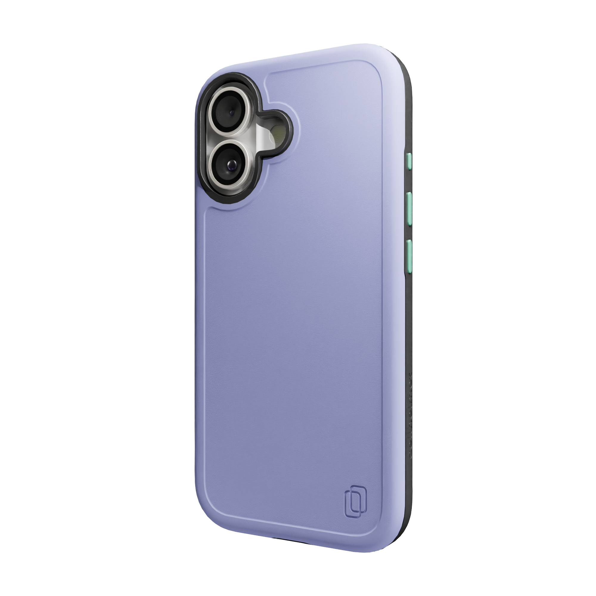 Shock-Absorbent MagSafe® Case for Apple iPhone 17 in Coastal Lilac | Fortitude Series None / None / Coastal Lilac
