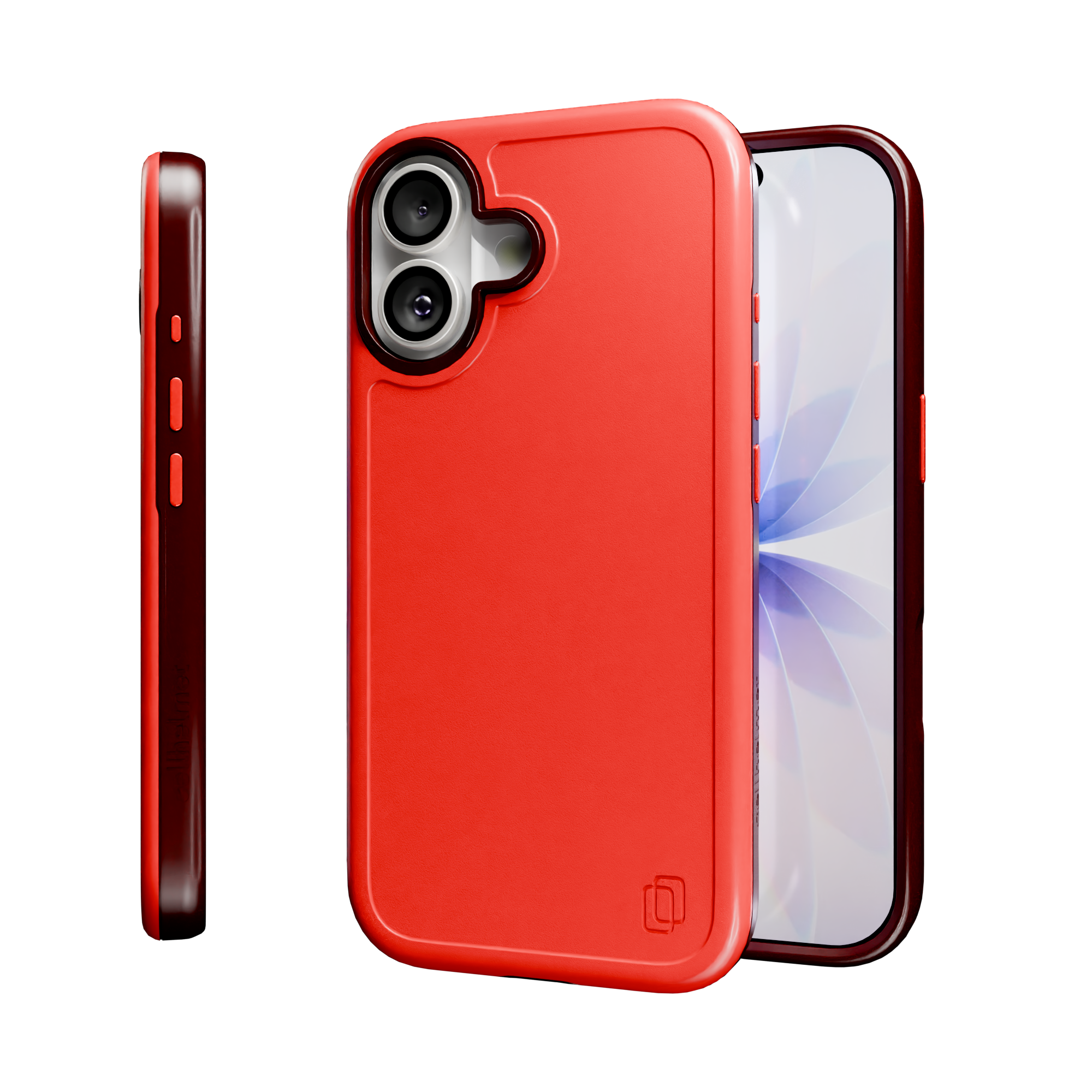 Shock-Absorbent MagSafe® Case for Apple iPhone 17 in Chili Pepper | Fortitude Series None / None / Chili Pepper