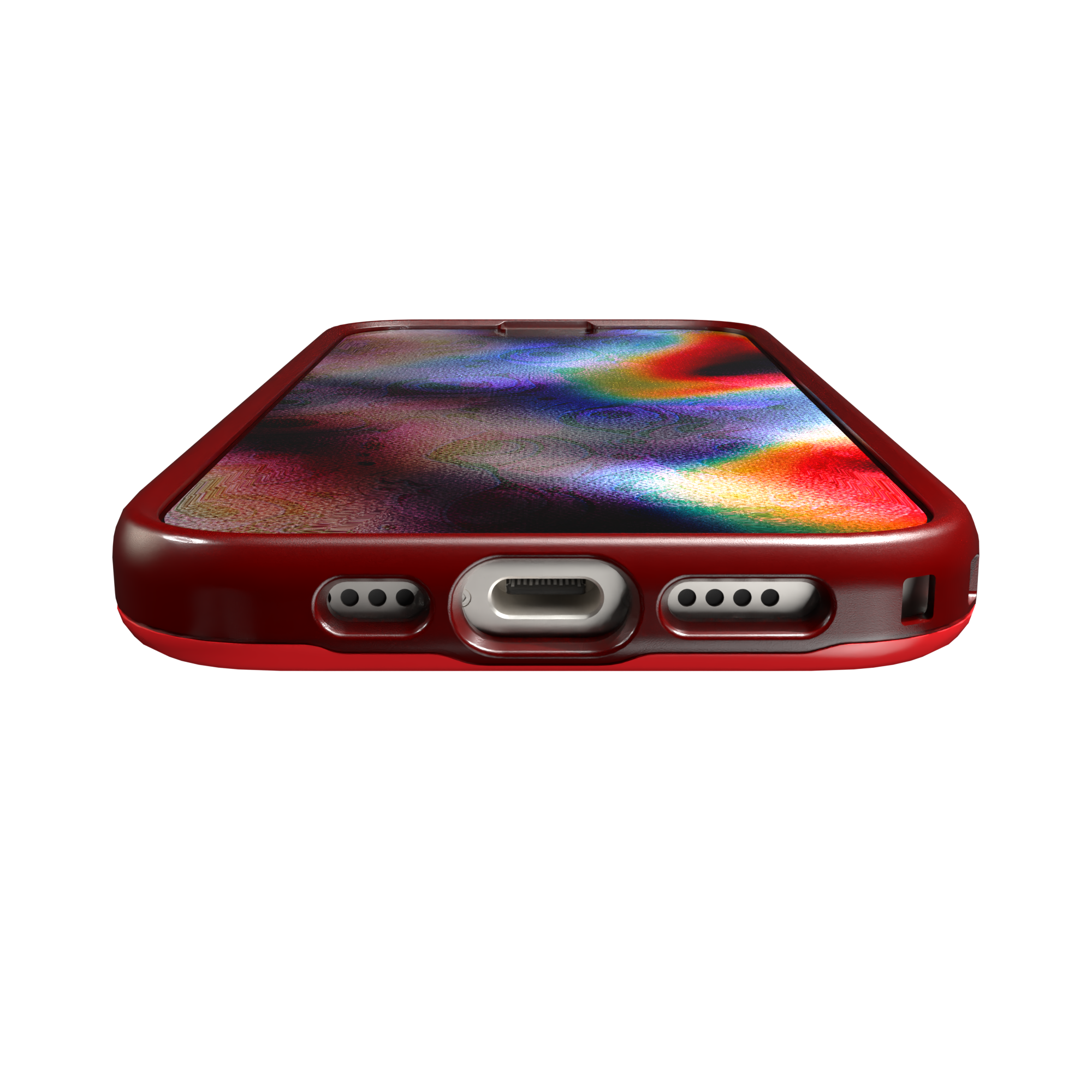 Shock-Absorbent MagSafe® Case for Apple iPhone 17 in Chili Pepper | Fortitude Series None / None / Chili Pepper