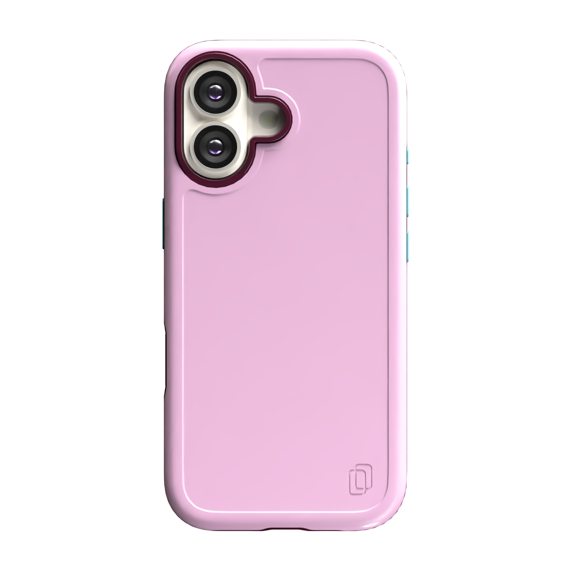 Shock-Absorbent MagSafe® Case for Apple iPhone 17 in Rose Quartz | Fortitude Series None / None / Rose Quartz