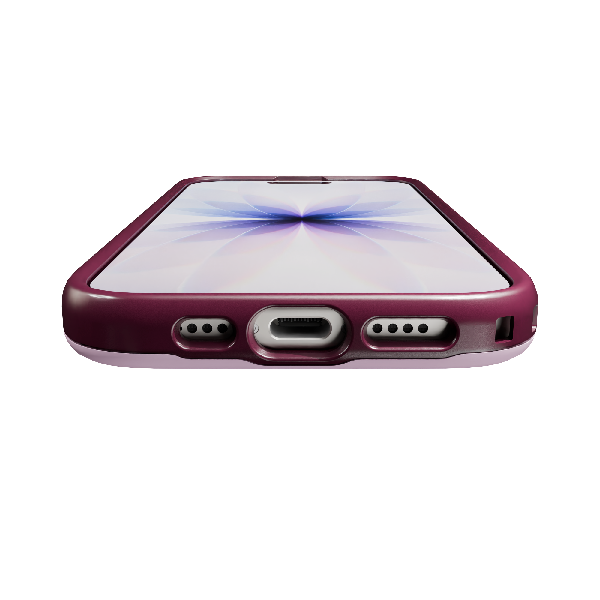 Shock-Absorbent MagSafe® Case for Apple iPhone 17 in Rose Quartz | Fortitude Series None / None / Rose Quartz