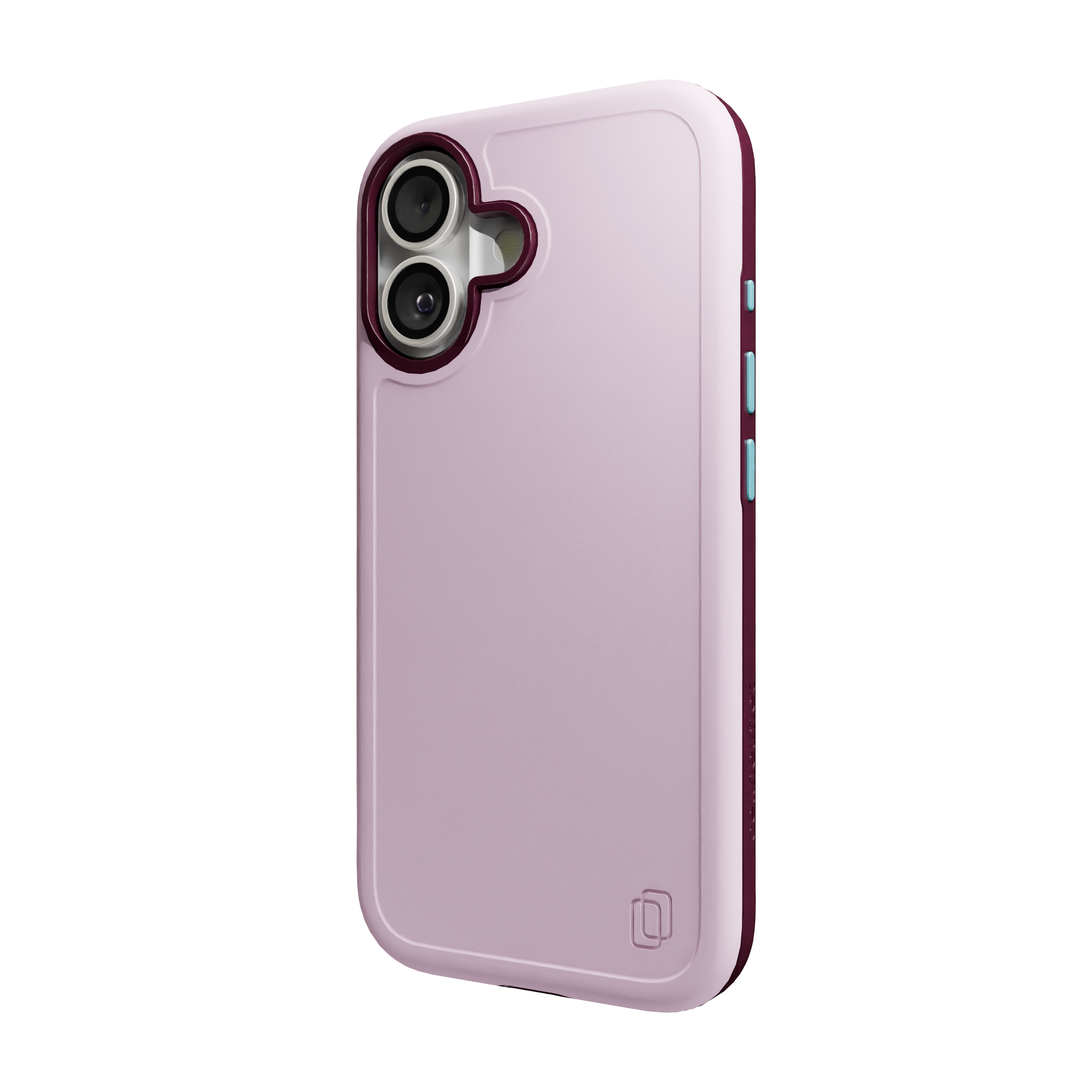 Shock-Absorbent MagSafe® Case for Apple iPhone 17 in Rose Quartz | Fortitude Series None / None / Rose Quartz