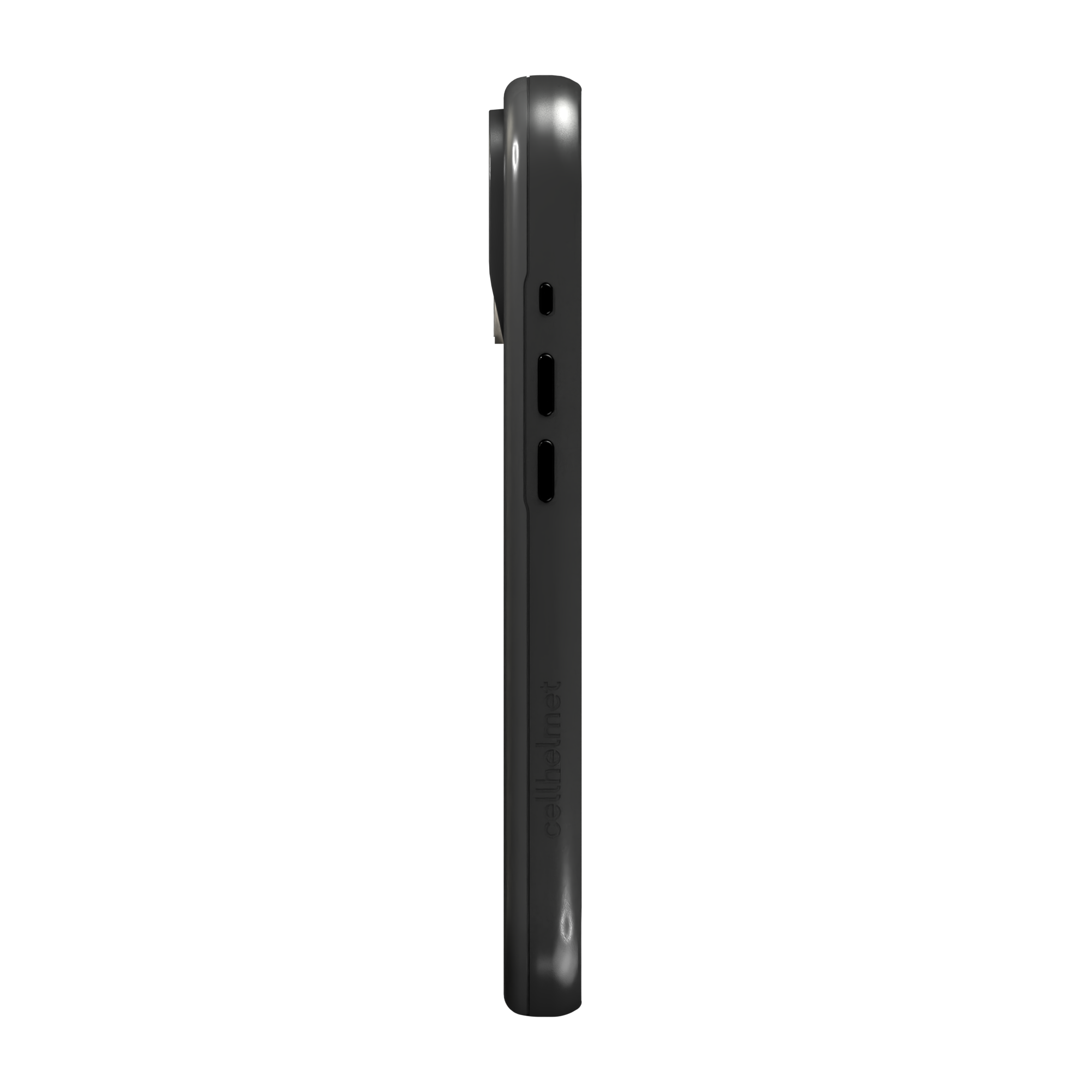 Shock-Absorbent MagSafe® Case for Apple iPhone 17 Pro in Black | Fortitude Series None / None / Black